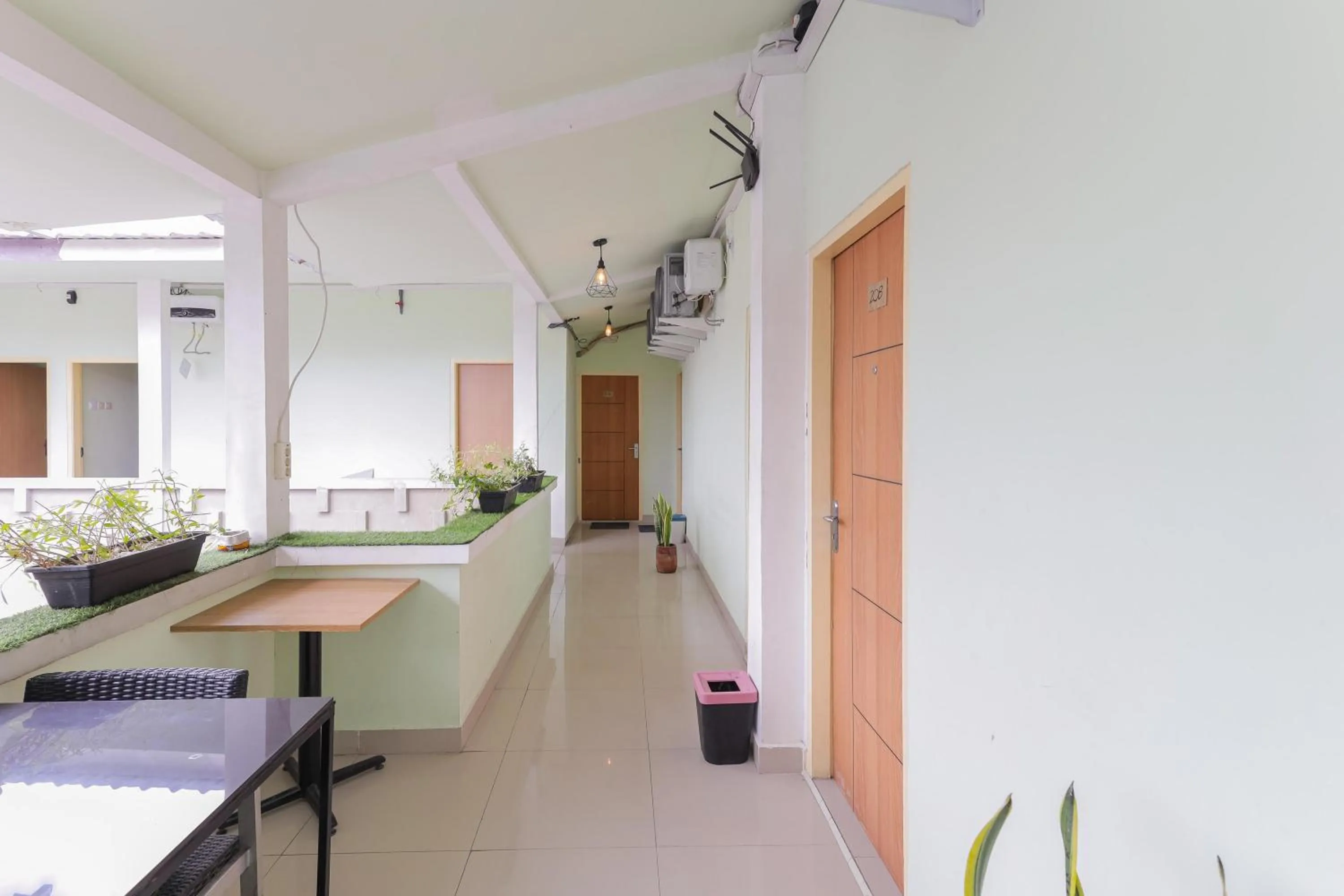 Balcony/Terrace in RedDoorz near Alun Alun Madiun