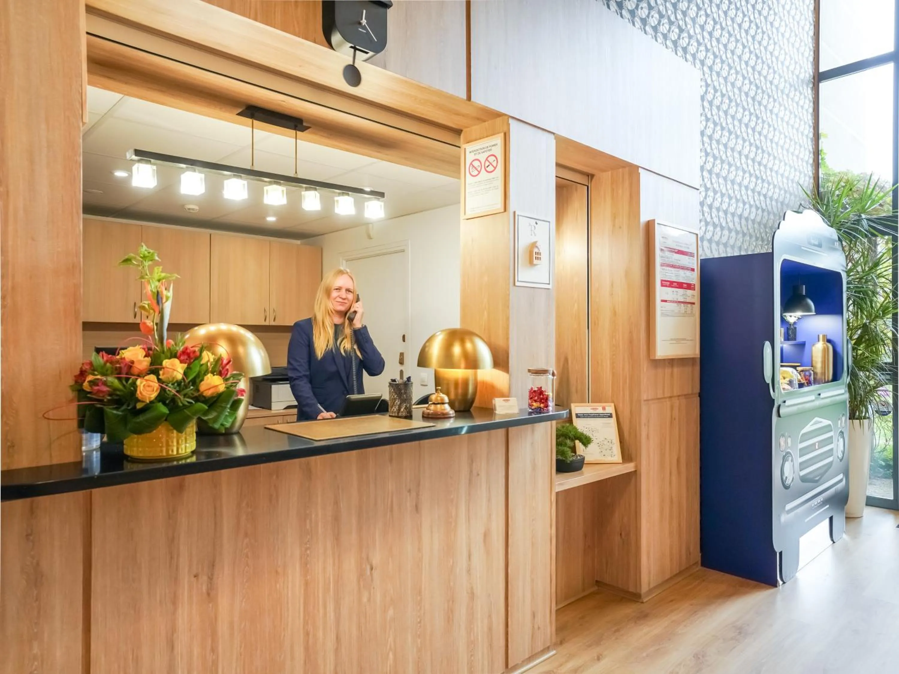 Lobby or reception in Residhome Paris Saclay " Bures sur Yvette "