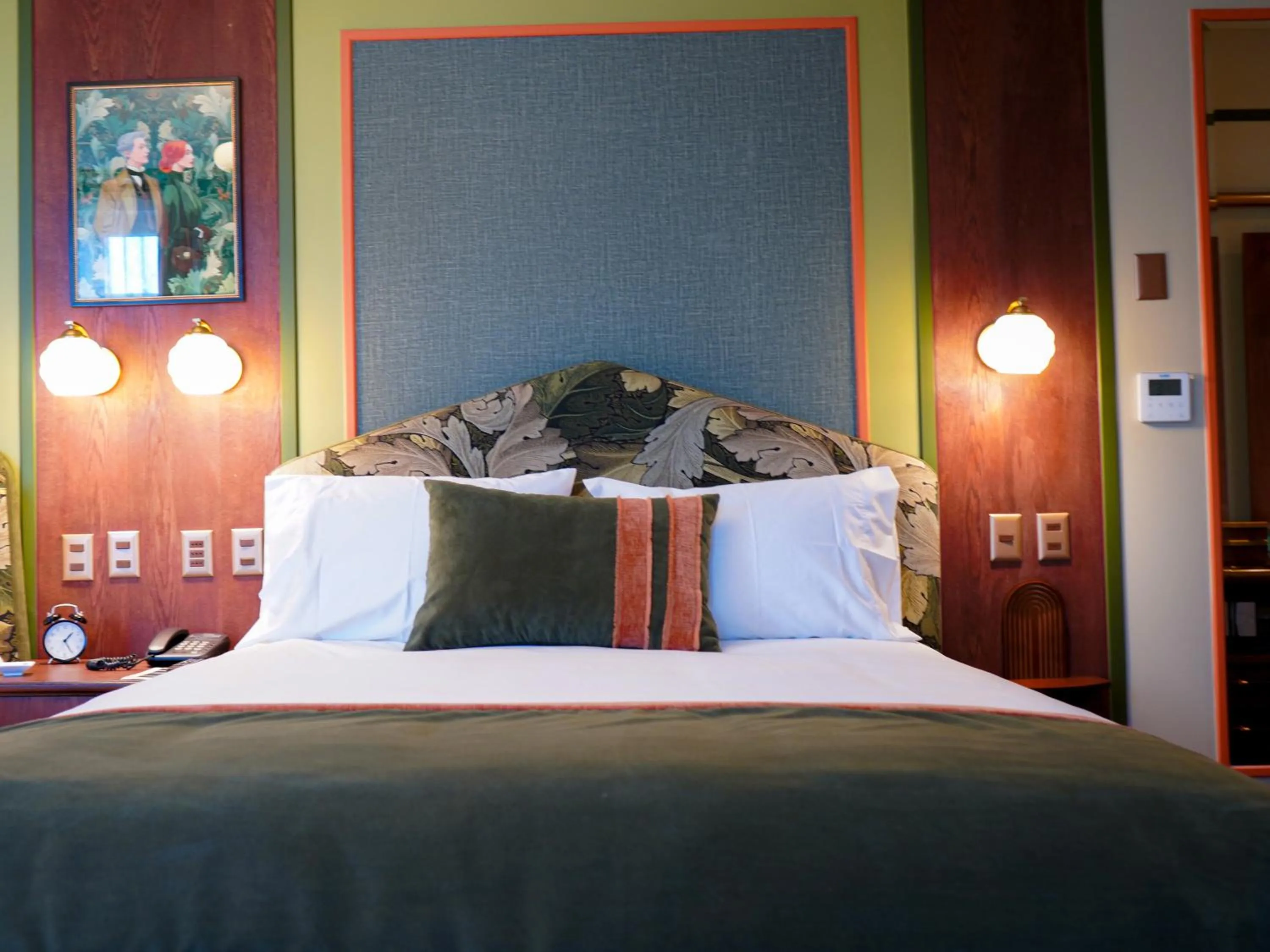 Bed in Hotel Boutique Castillo Rojo