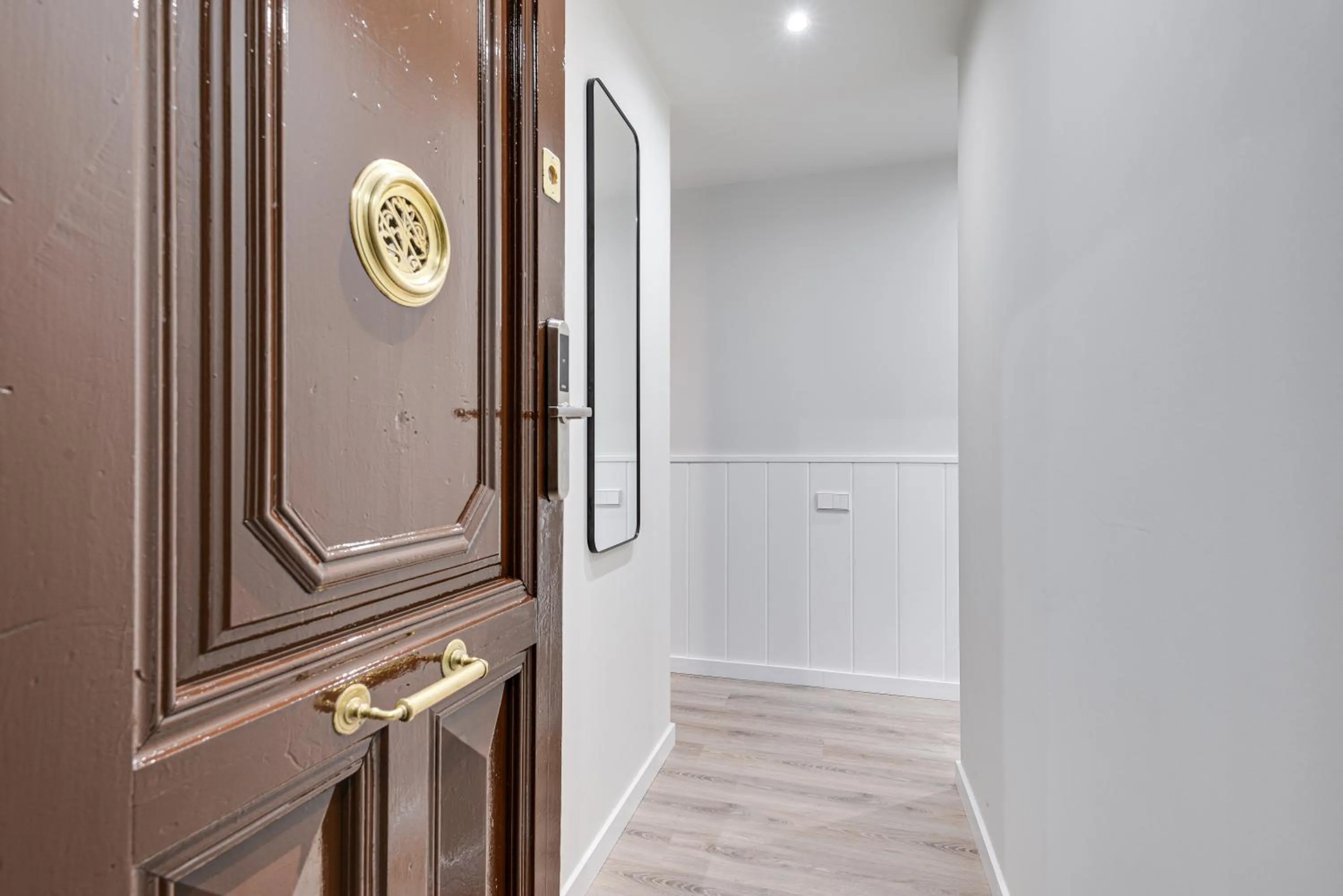 Decorative detail in LucasLand Apartments Barcelona