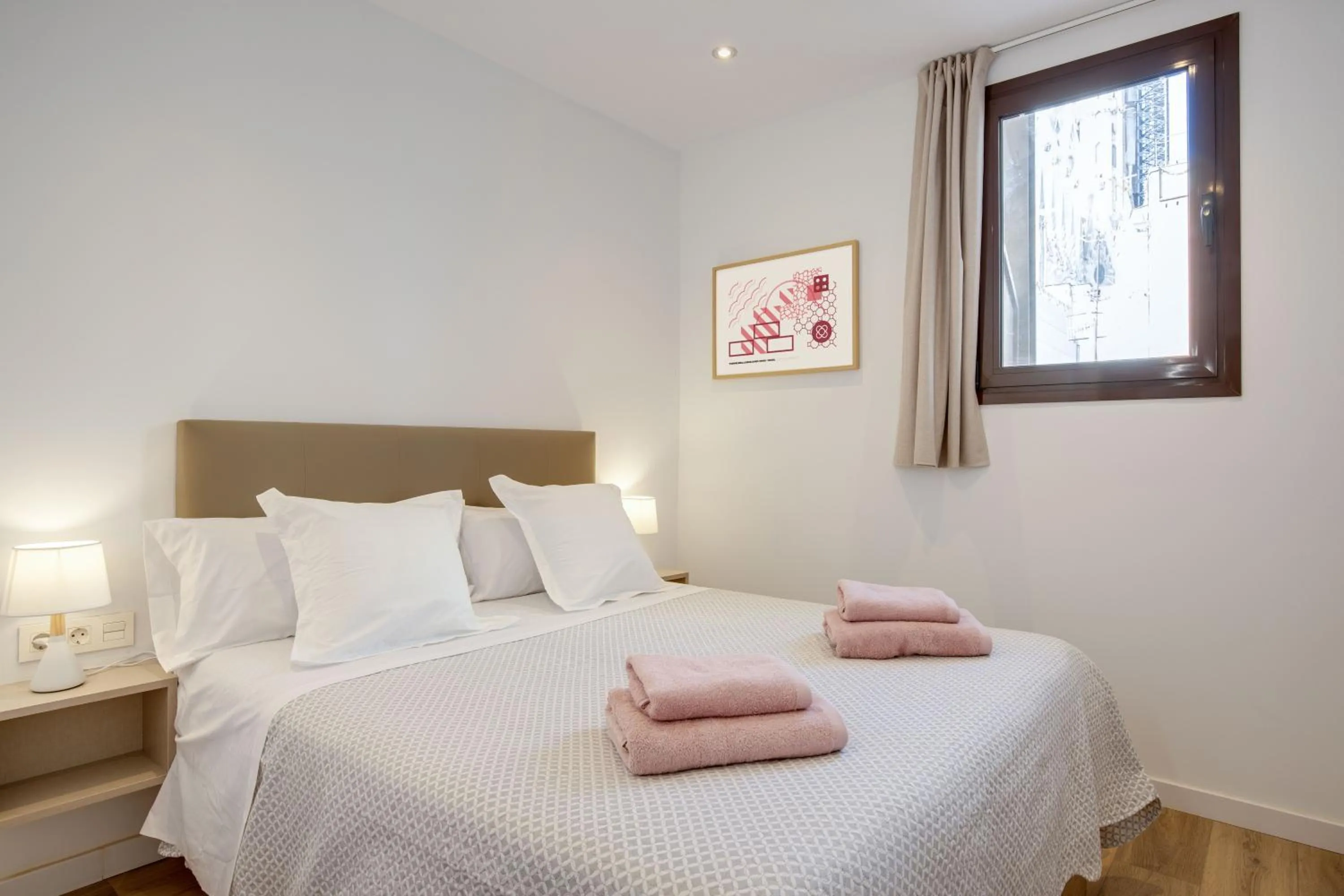 Bed in LucasLand Apartments Barcelona