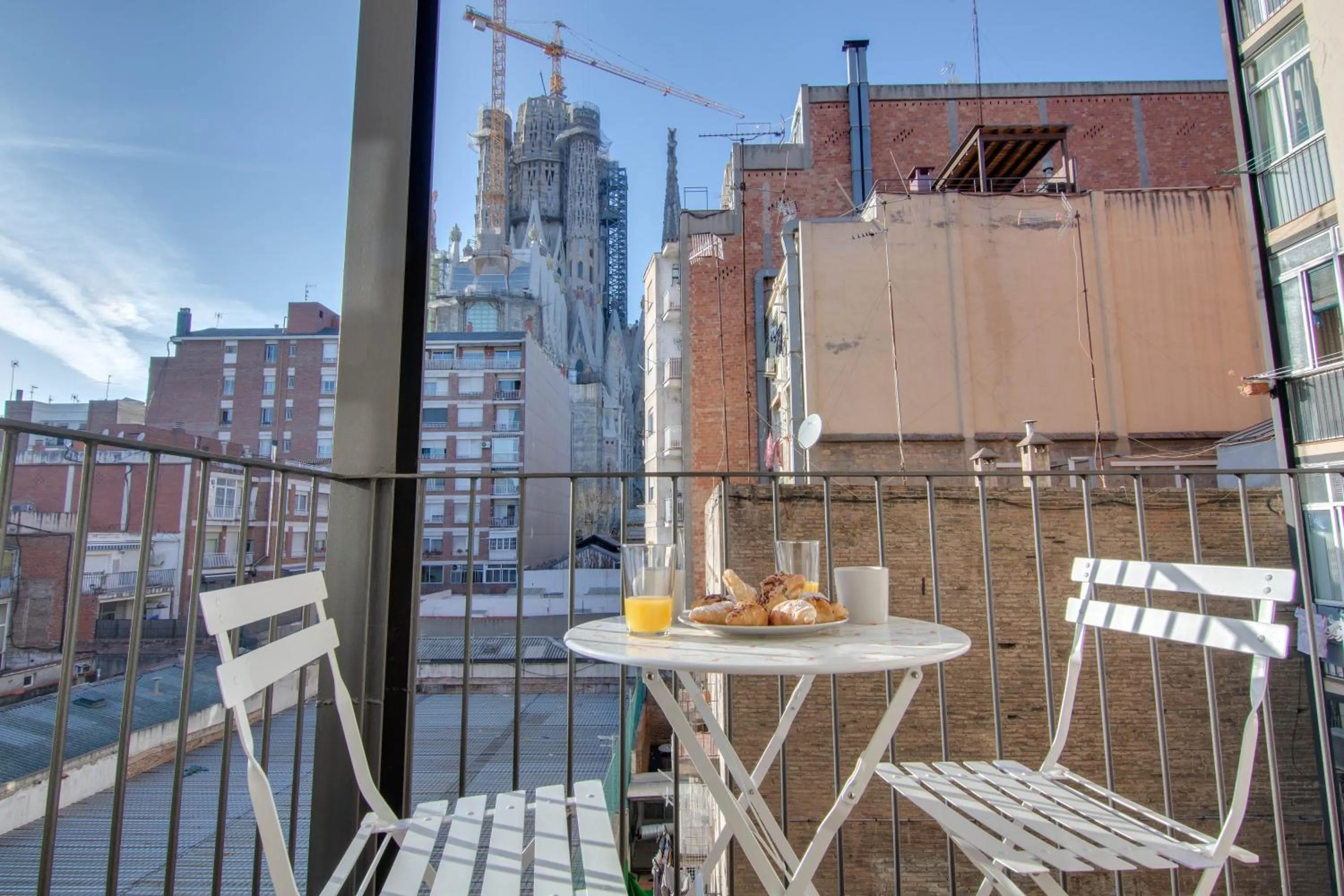 View (from property/room) in LucasLand Apartments Barcelona