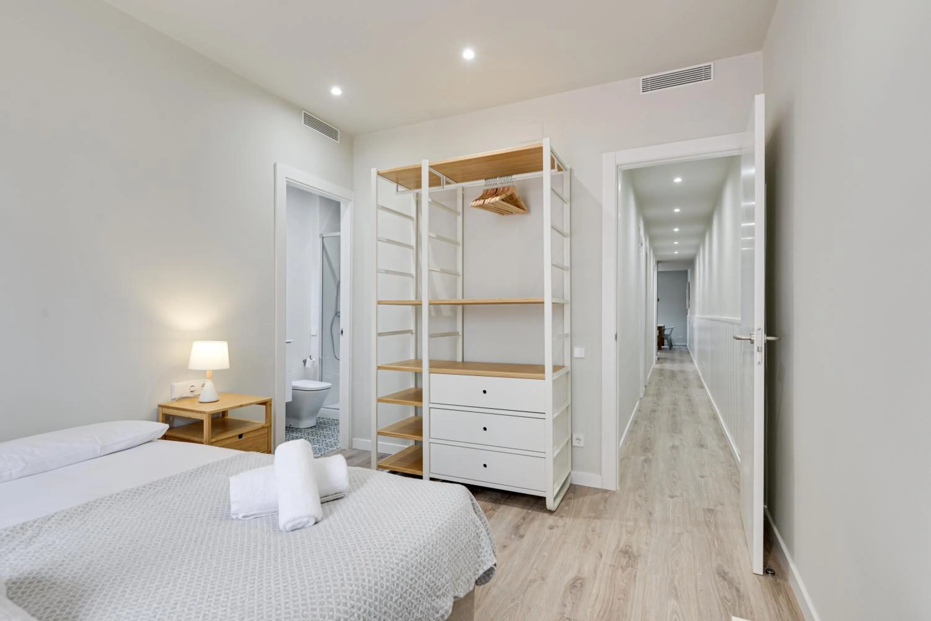 Bed in LucasLand Apartments Barcelona