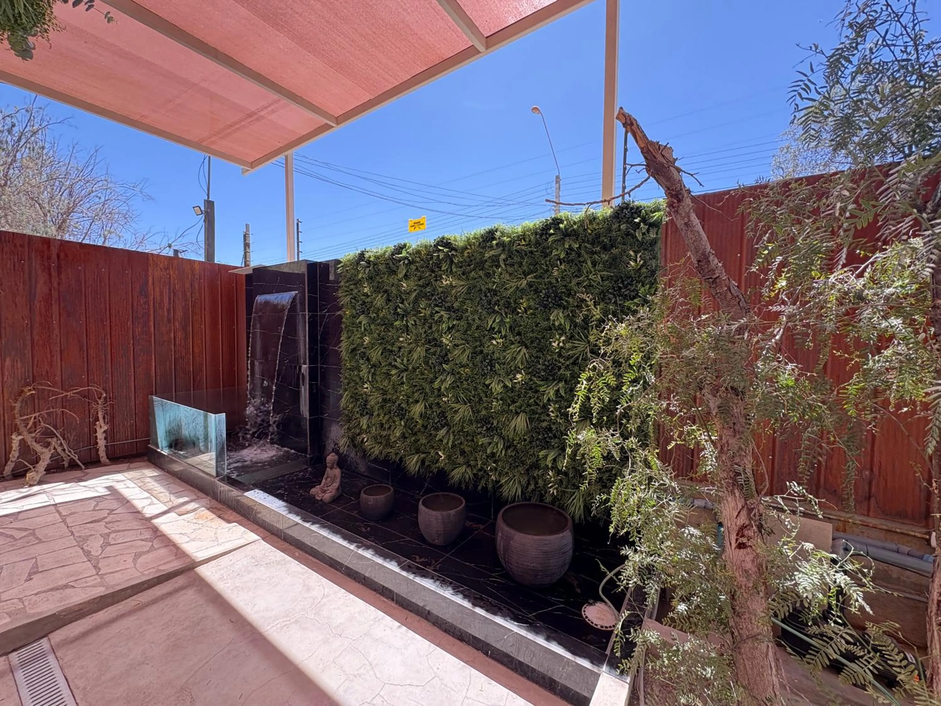 Garden view in Atankalama