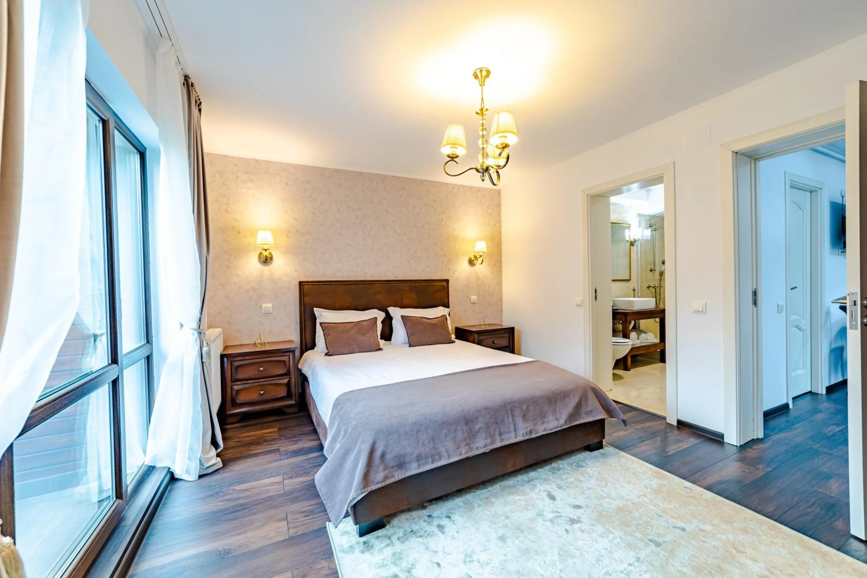 Bed in Yael Luxury Apartments 3