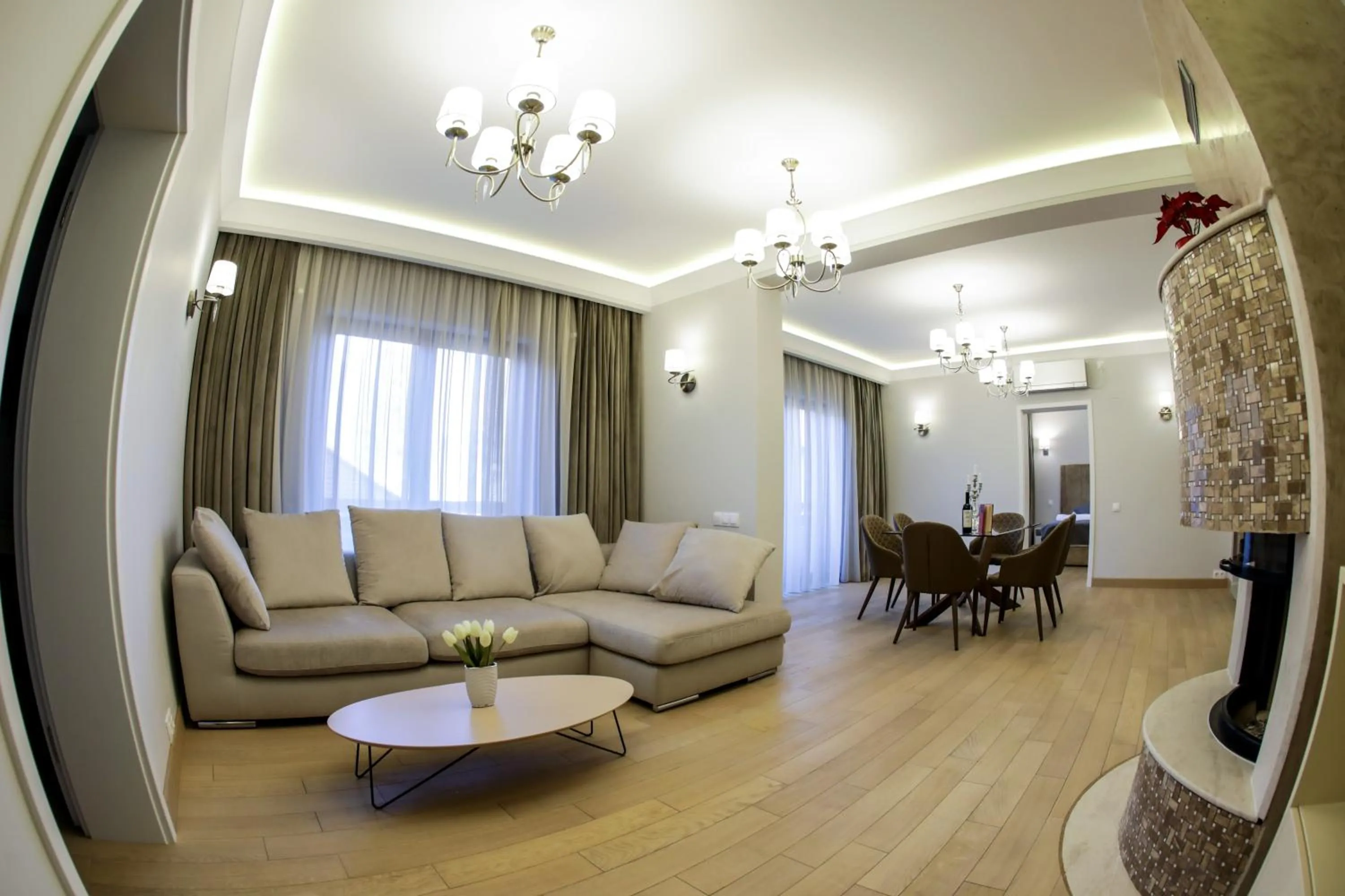 Living room in Expecto Apartments
