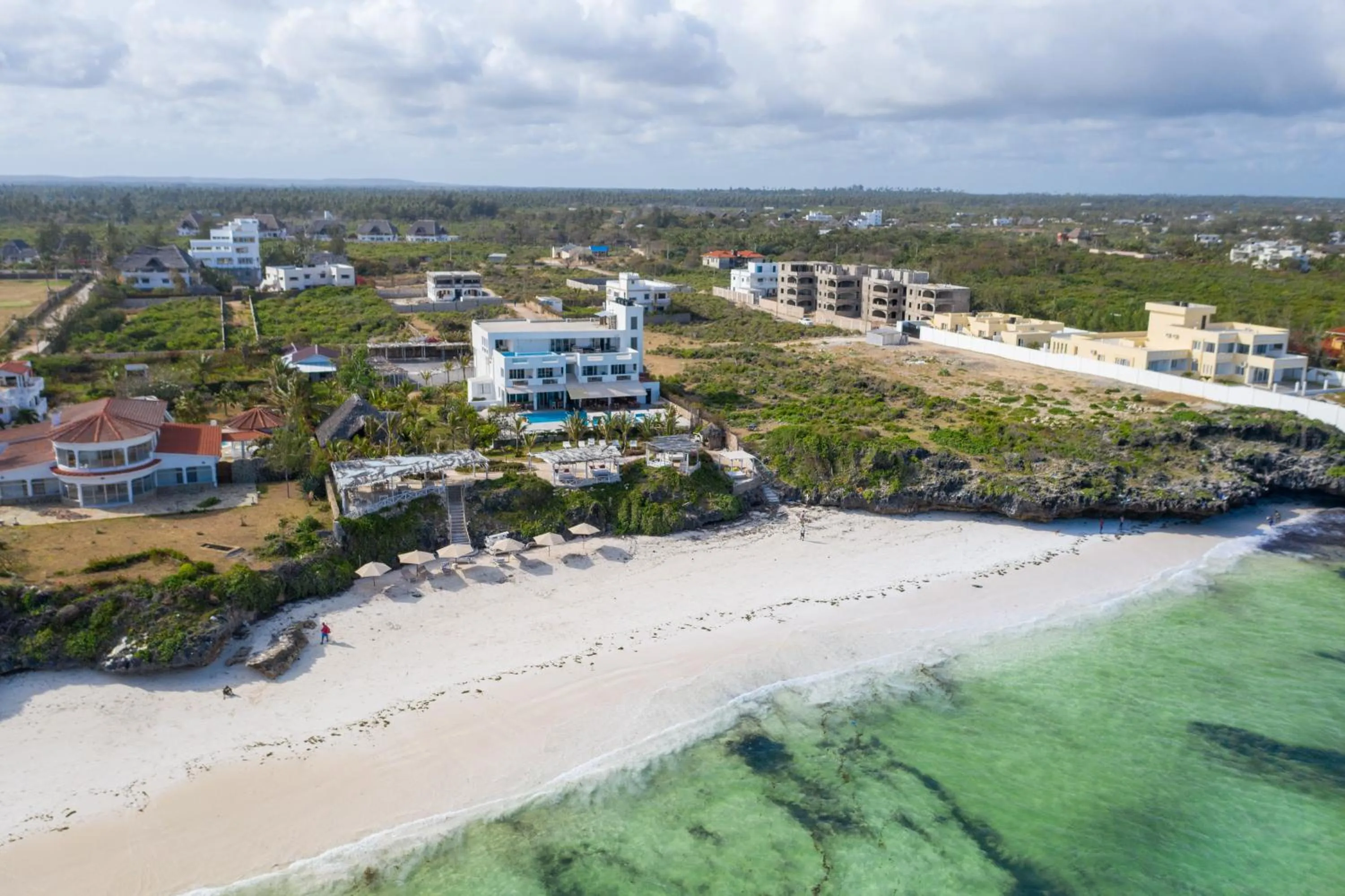 Property building in Visiwa Beach Resort