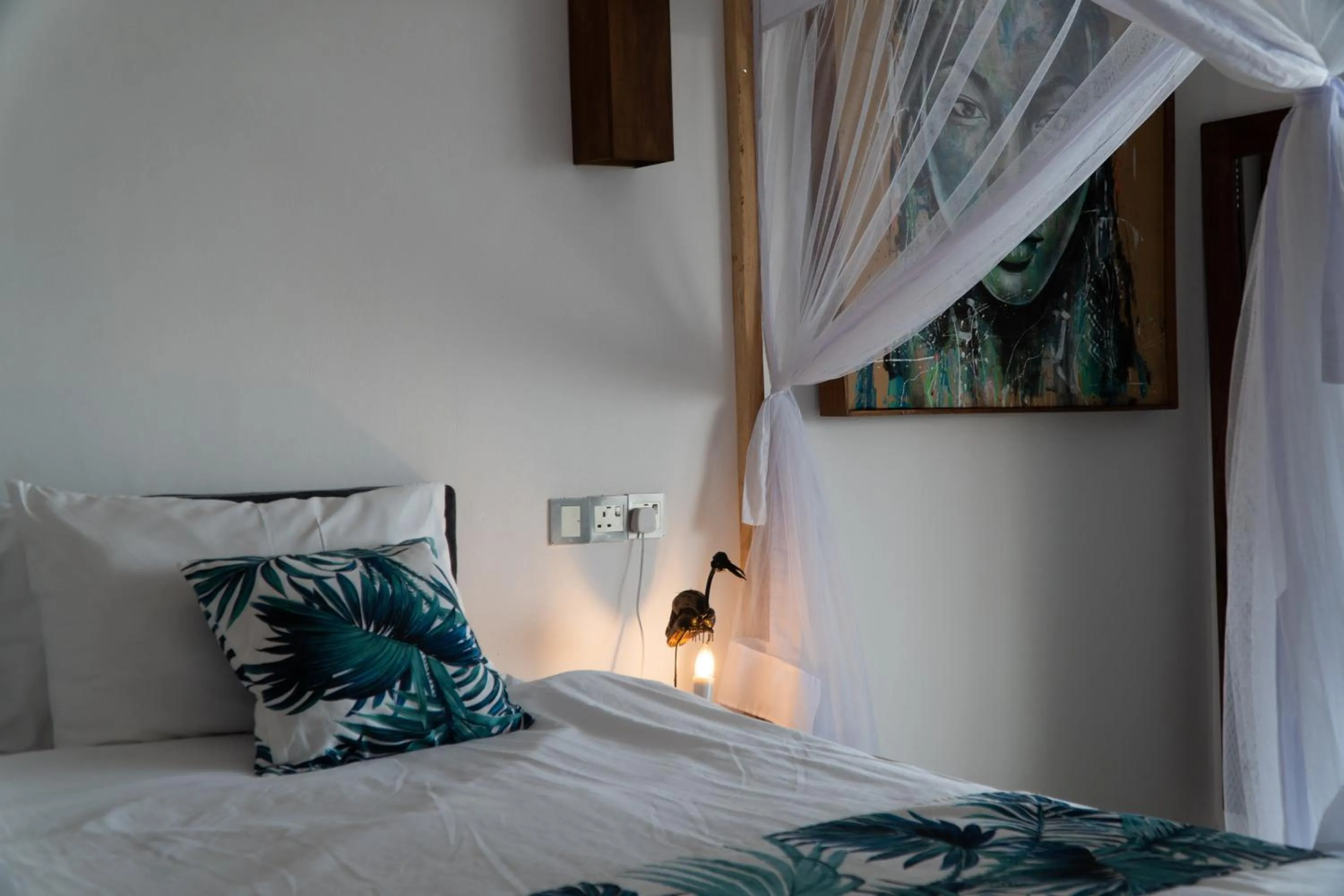 Bedroom, Bed in Visiwa Beach Resort