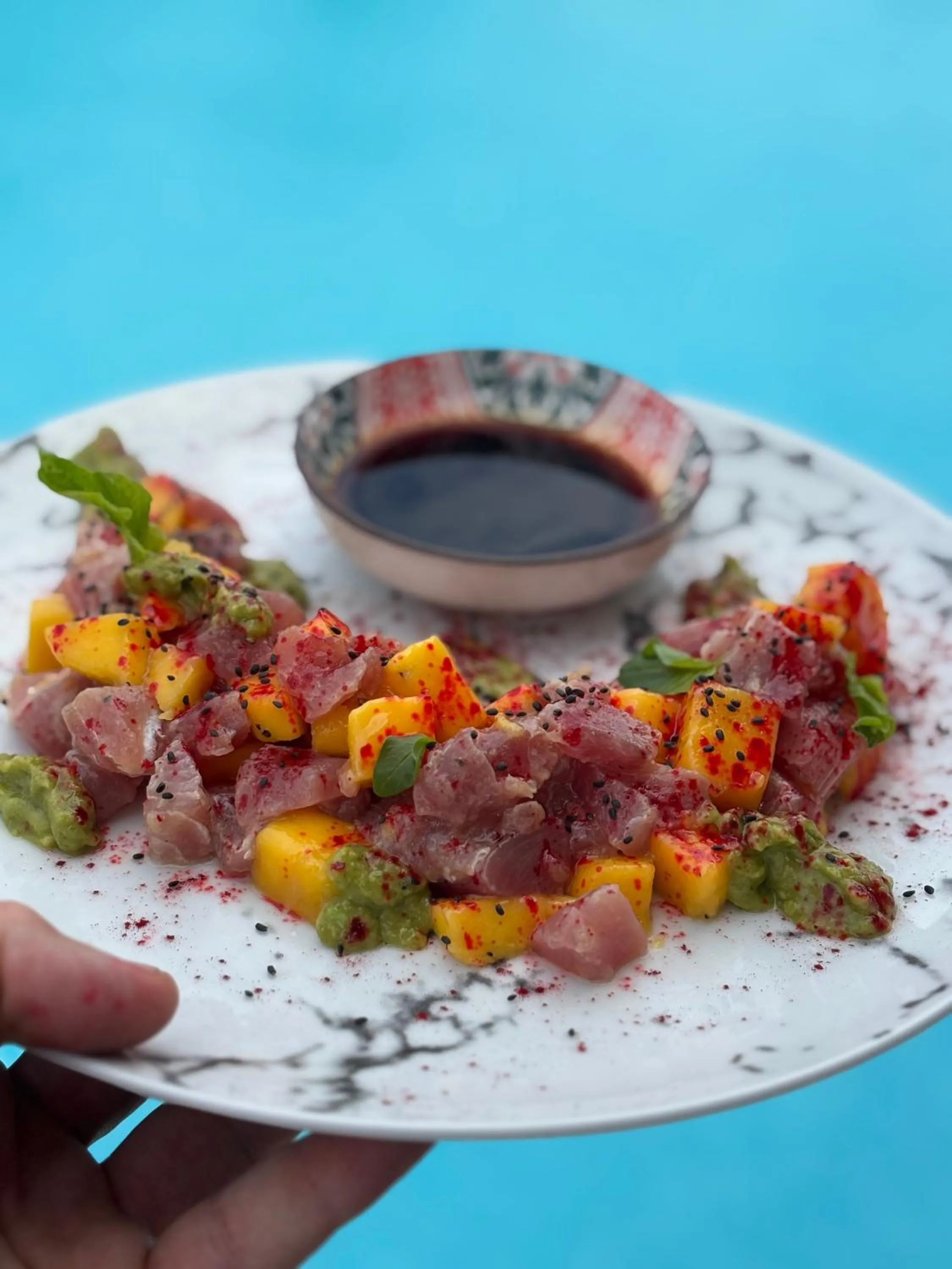 Food in Visiwa Beach Resort