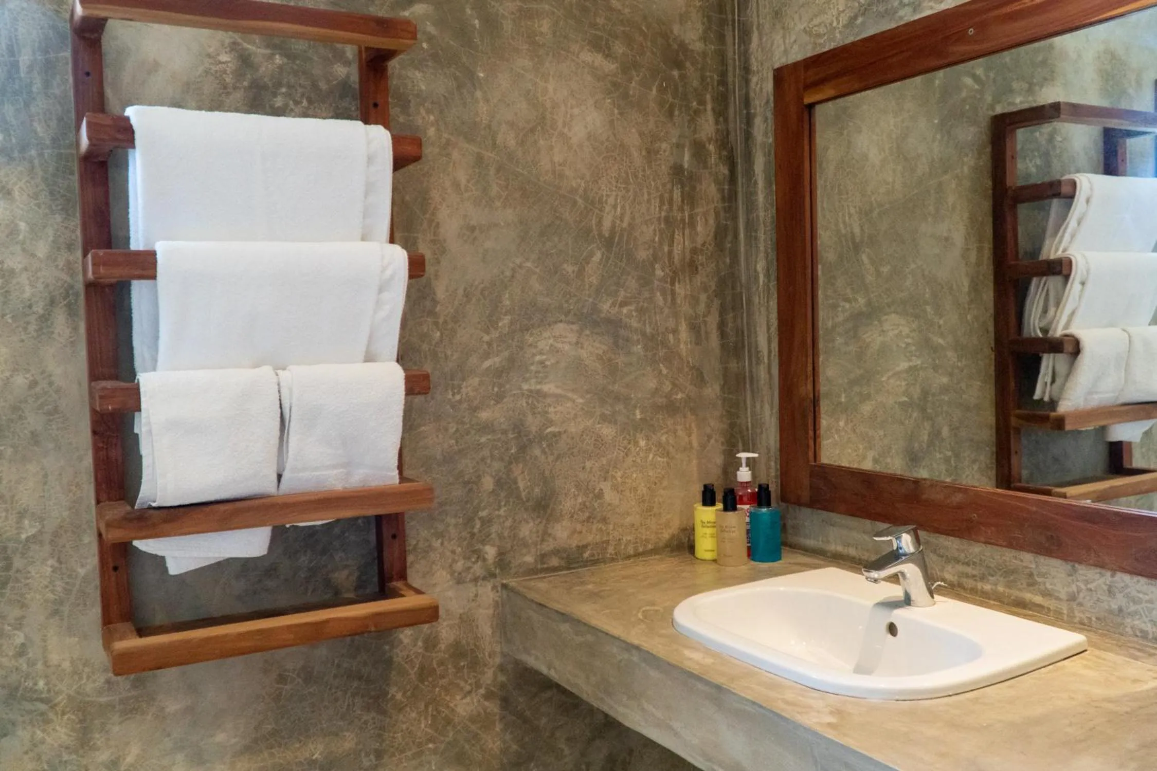 towels in Visiwa Beach Resort