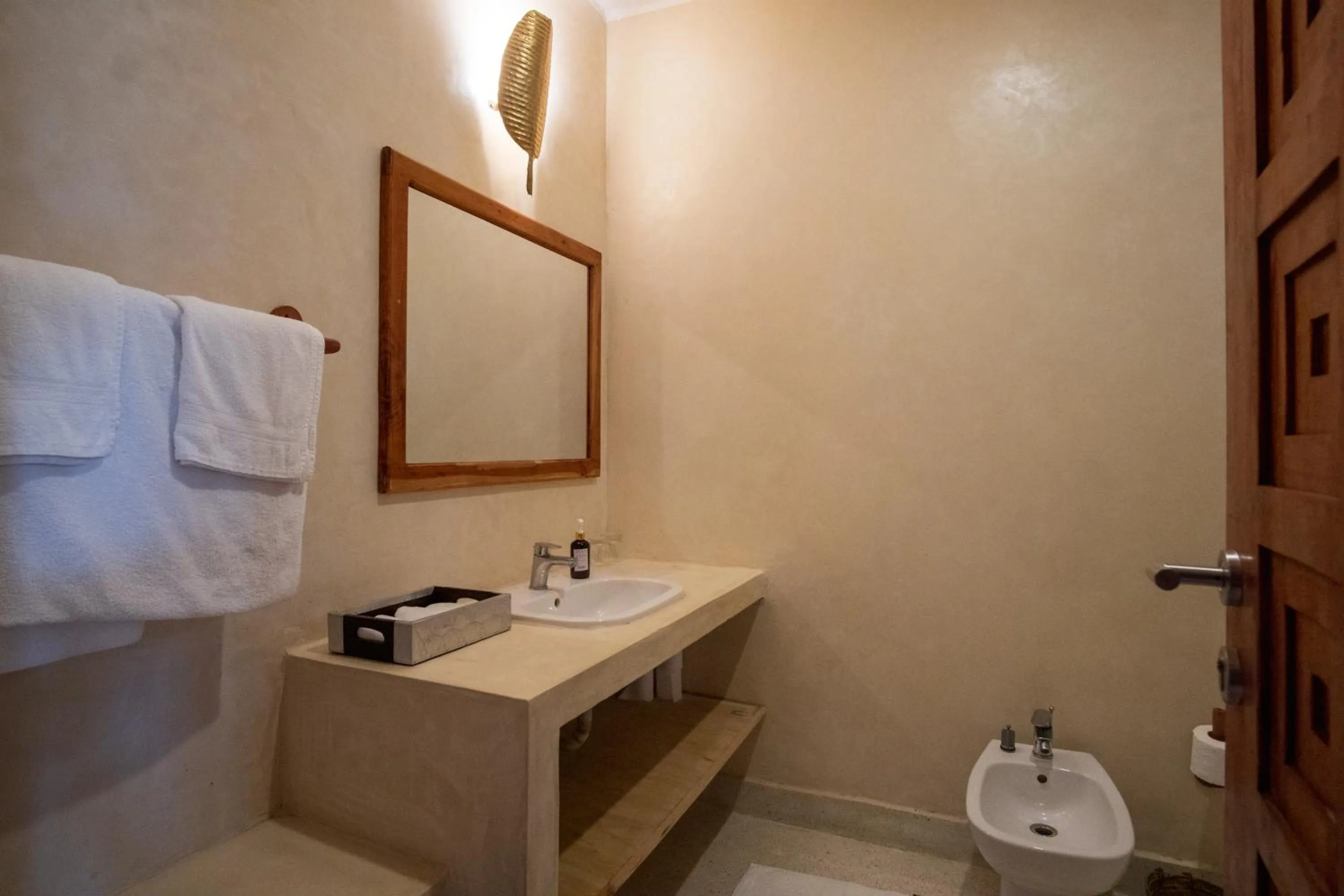 towels in Visiwa Beach Resort