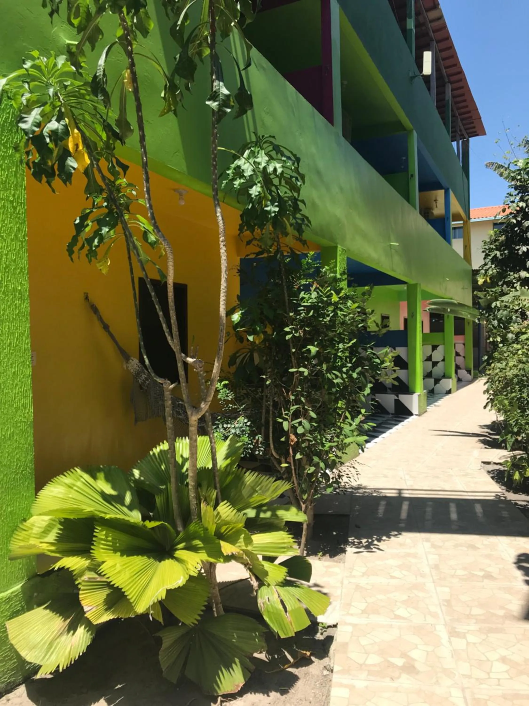 Patio in Hotel Marujo