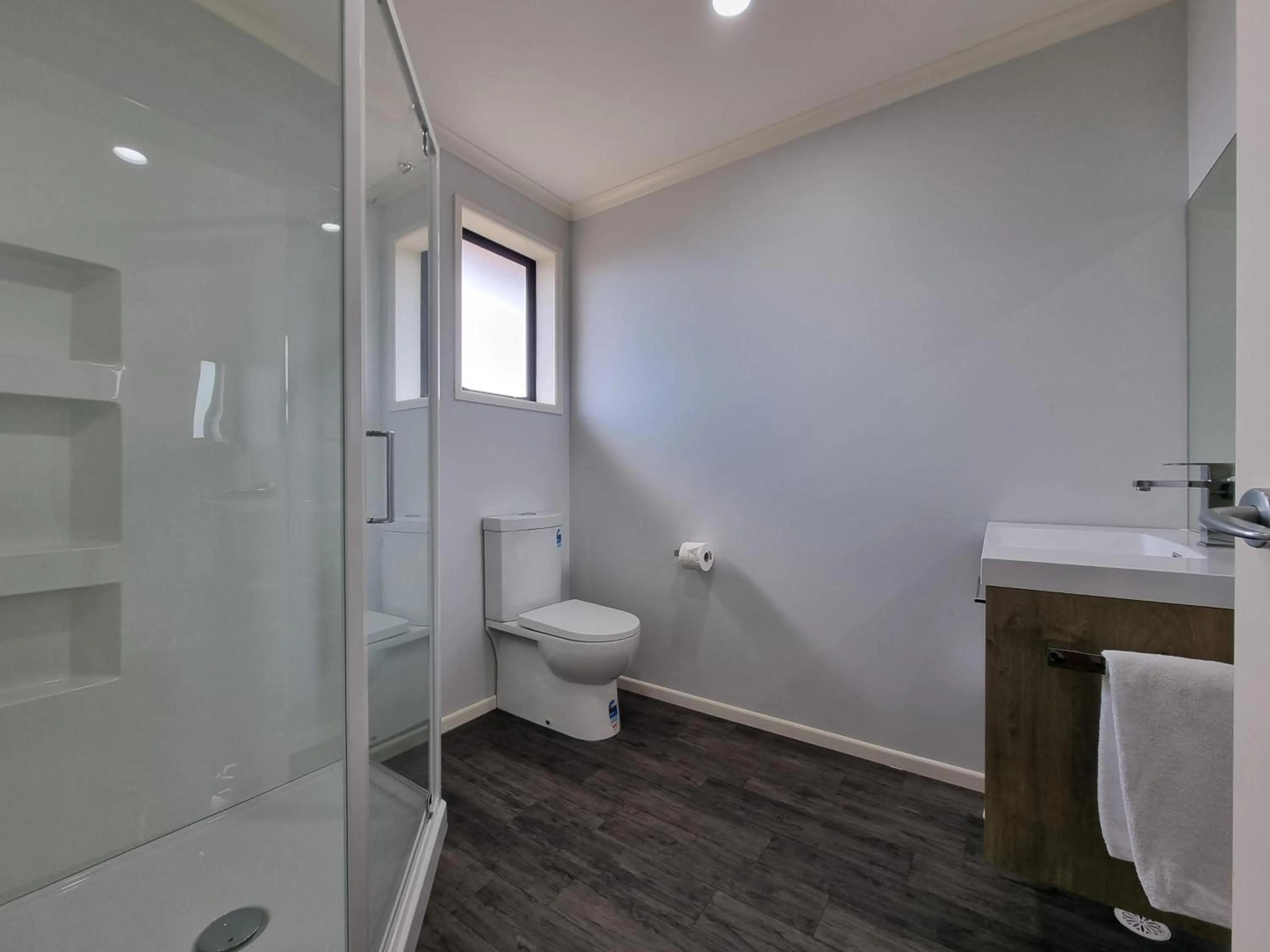 Shower in Antonio Mews Motel