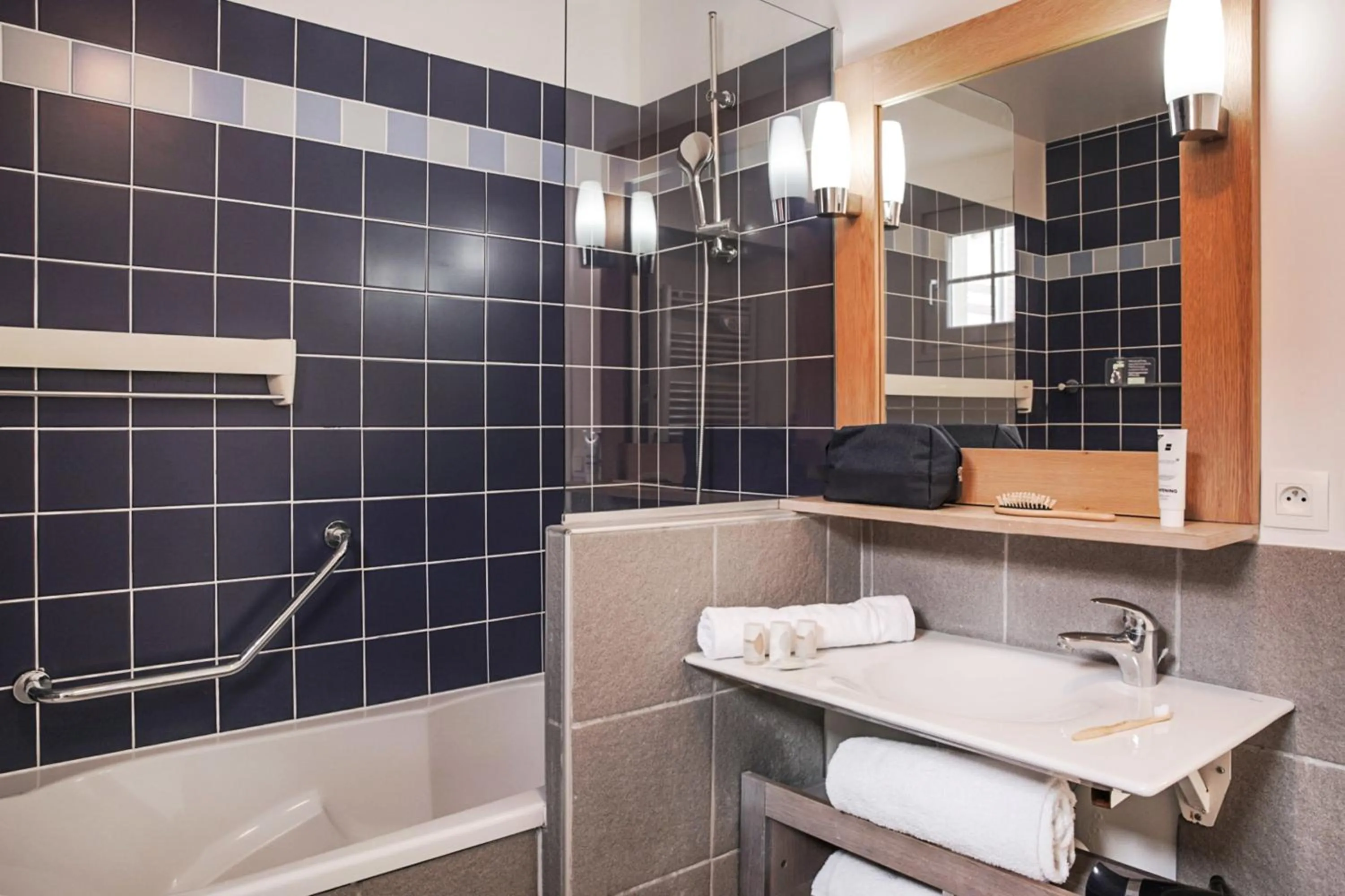 Bathroom in Pierre & Vacances Premium Résidence de la Plage