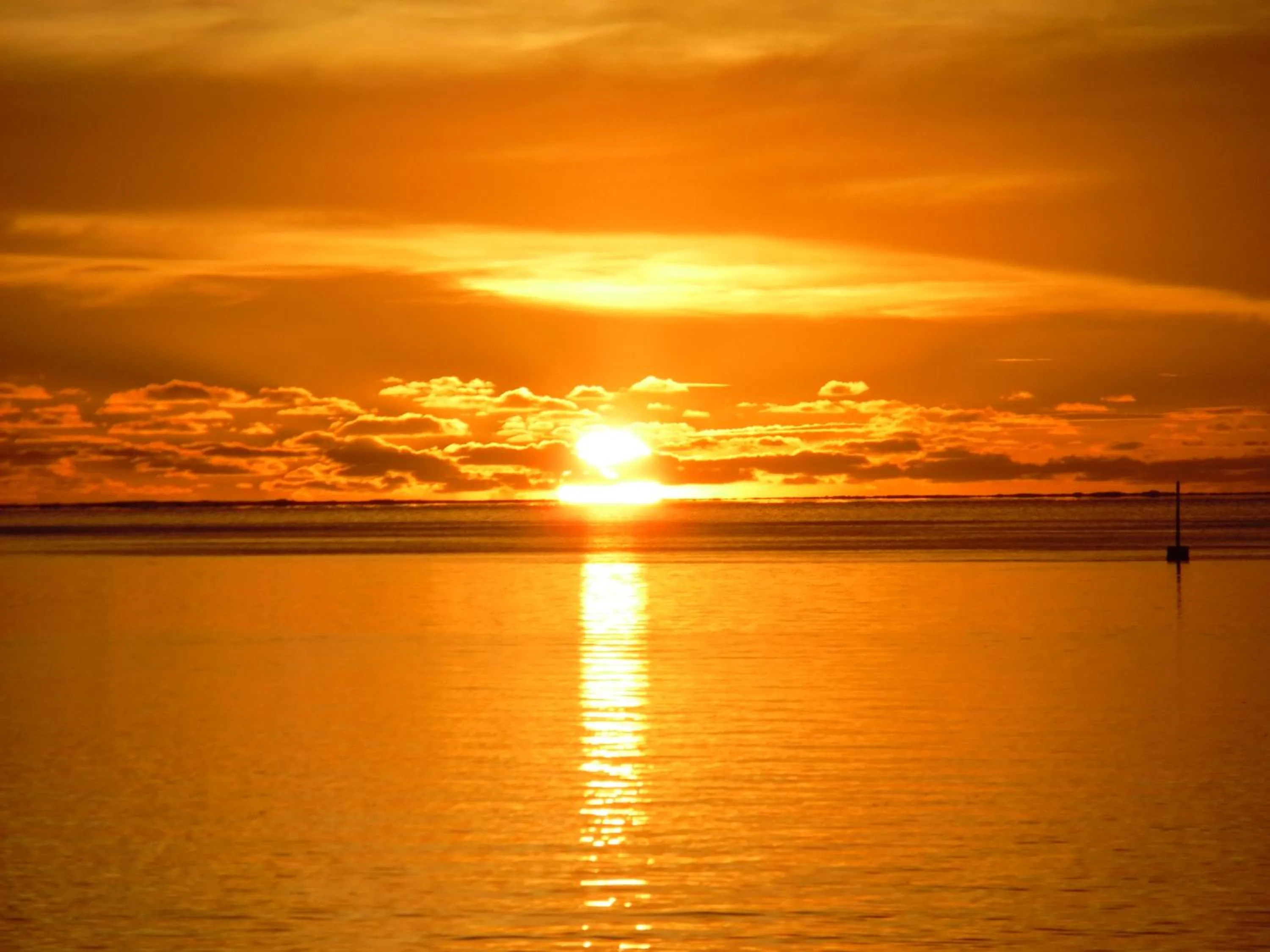 Sunset in Village Temanuata