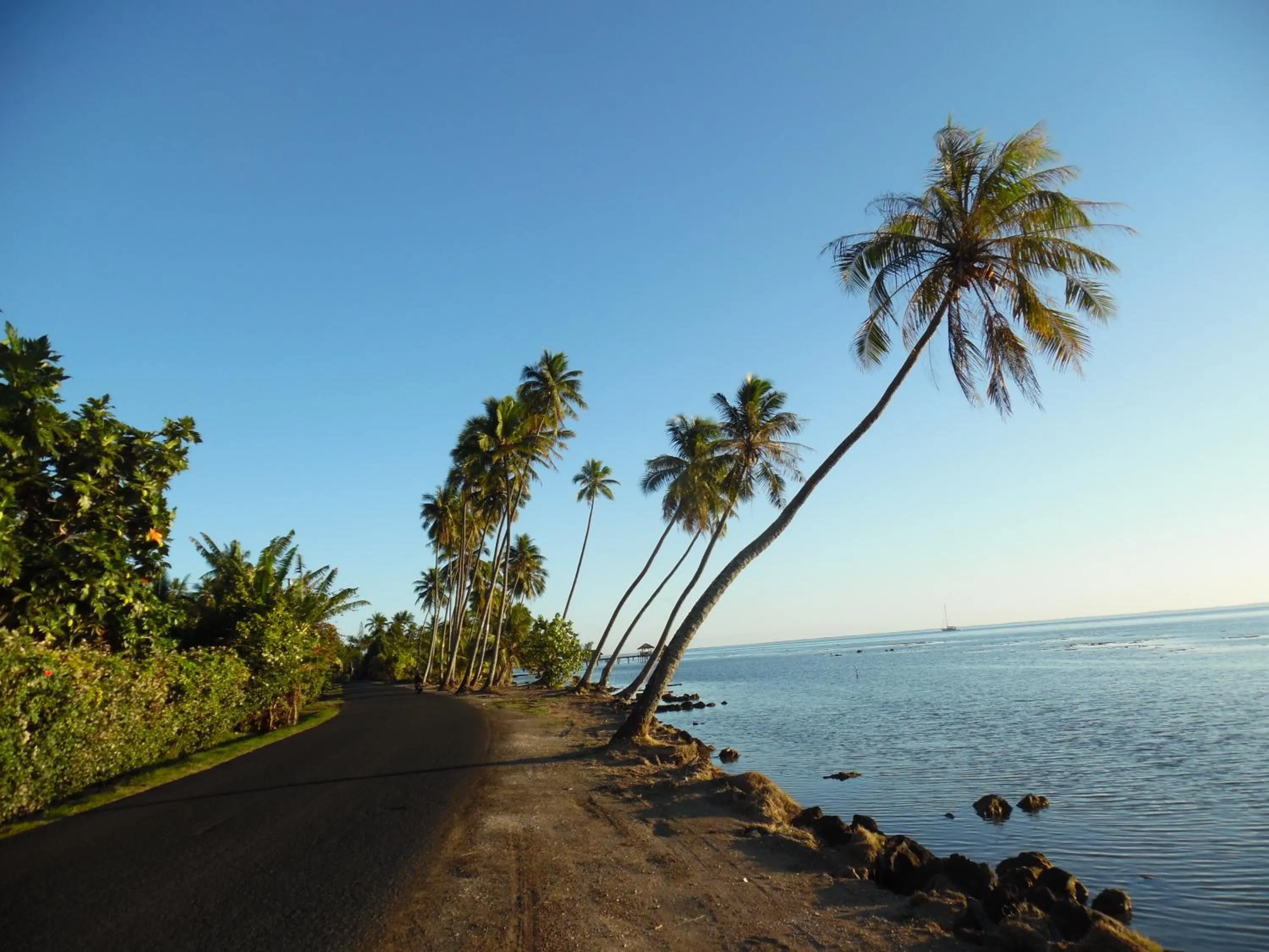 Natural landscape in Village Temanuata