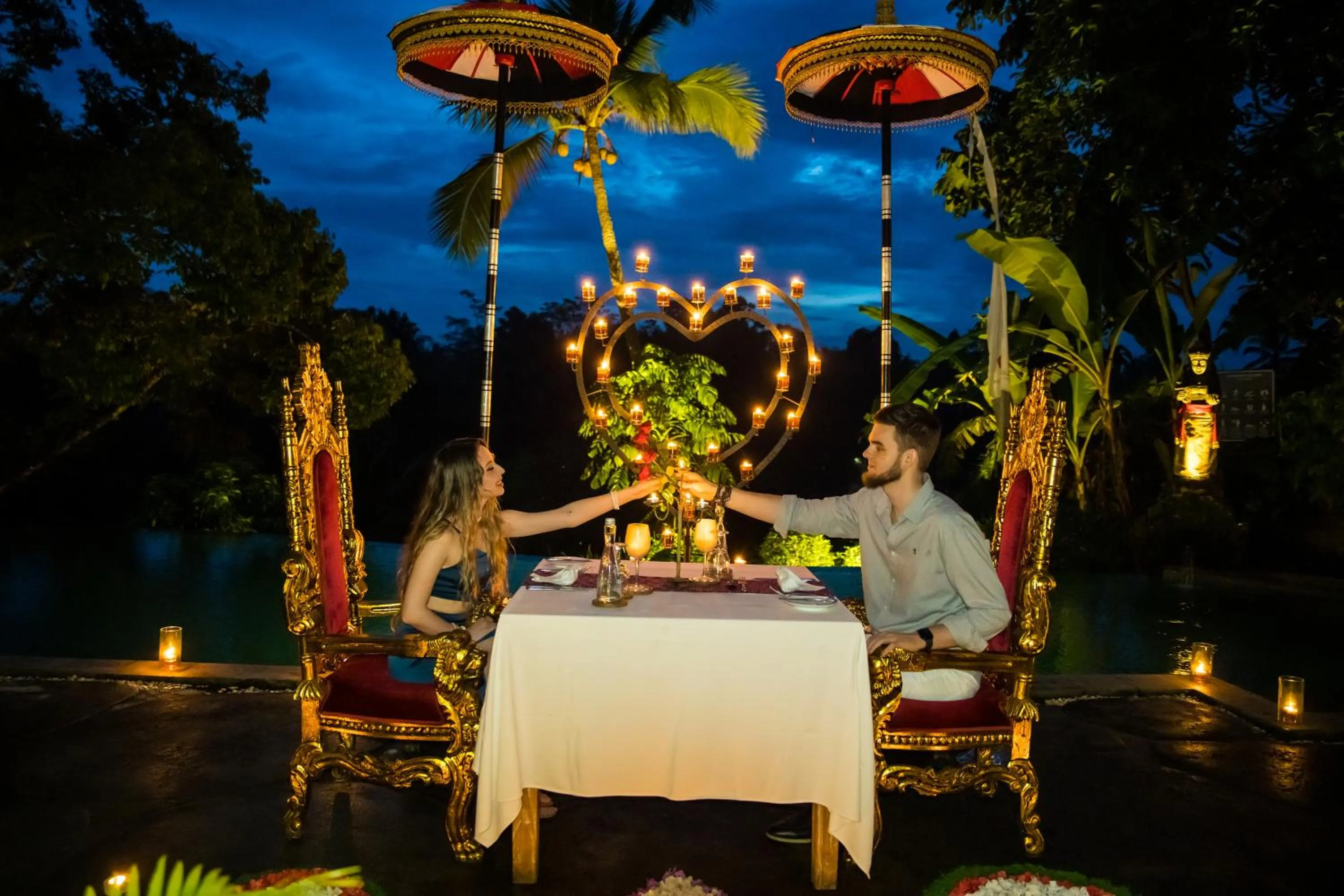 Natural landscape in Puri Gangga Resort Ubud