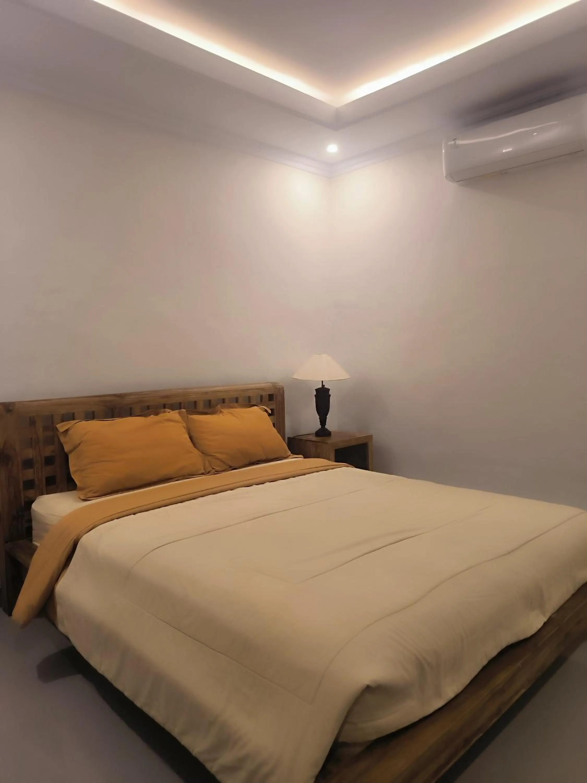 Bed in Arsa Homestay & Spa