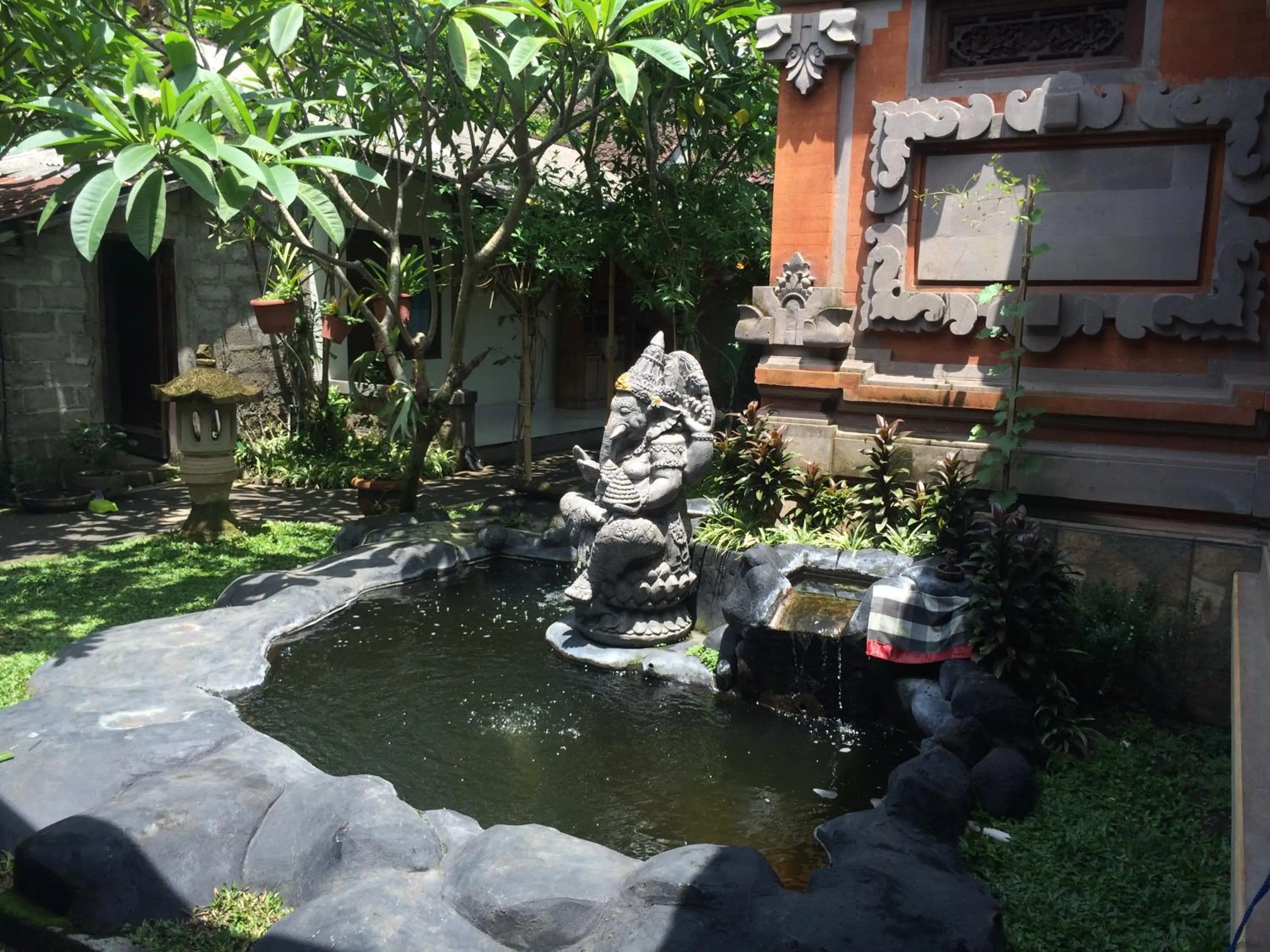 Garden in Arsa Homestay & Spa