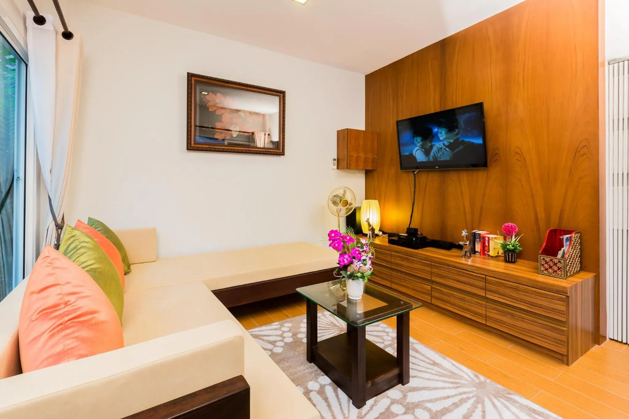 Living room in Irawan House