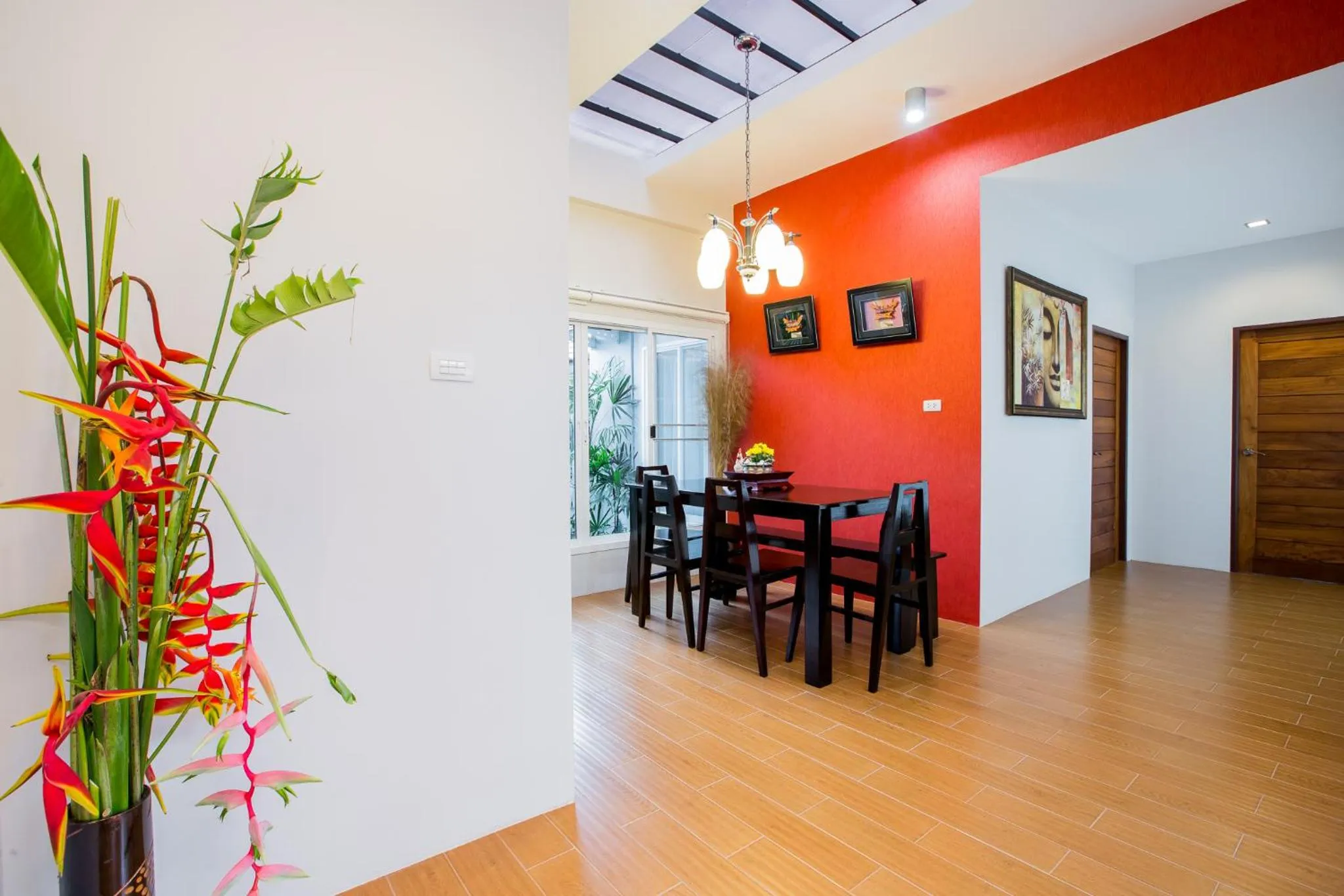 Dining area in Irawan House