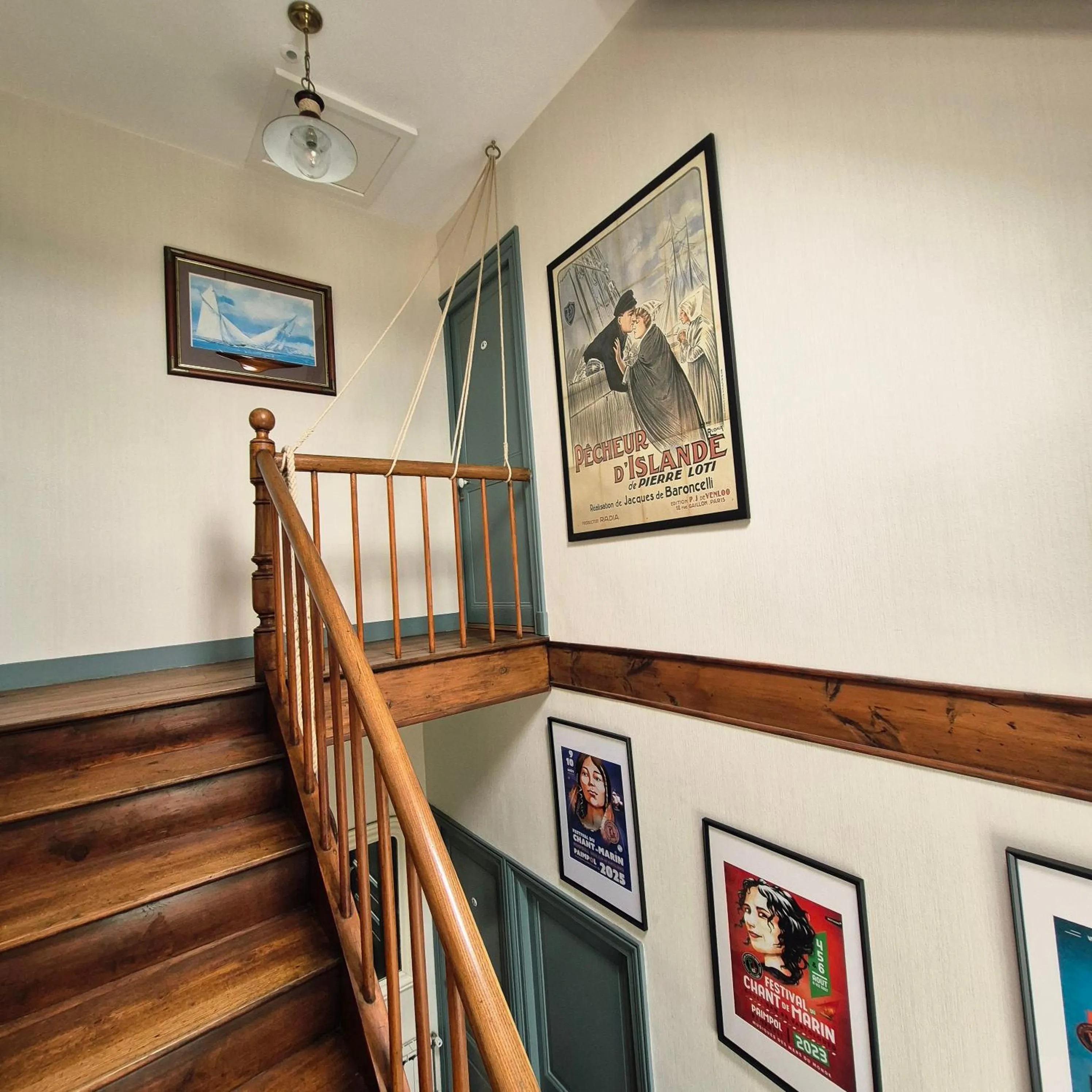 Decorative detail in Maison d’hôtes KERGIQUEL