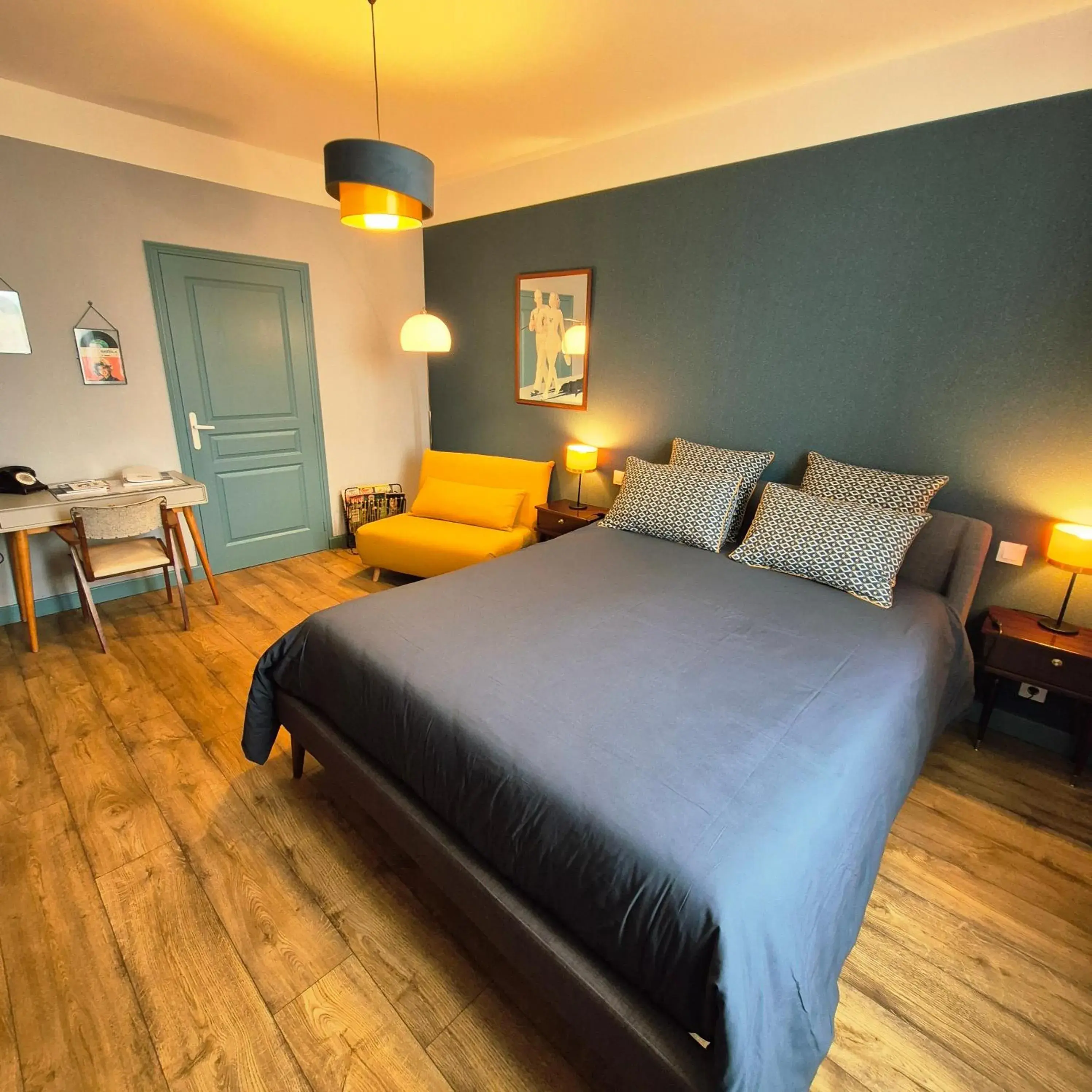 Double Room with Private Bathroom in Maison d’hôtes KERGIQUEL Double Room with Private Bathroom in Maison d’hôtes KERGIQUEL