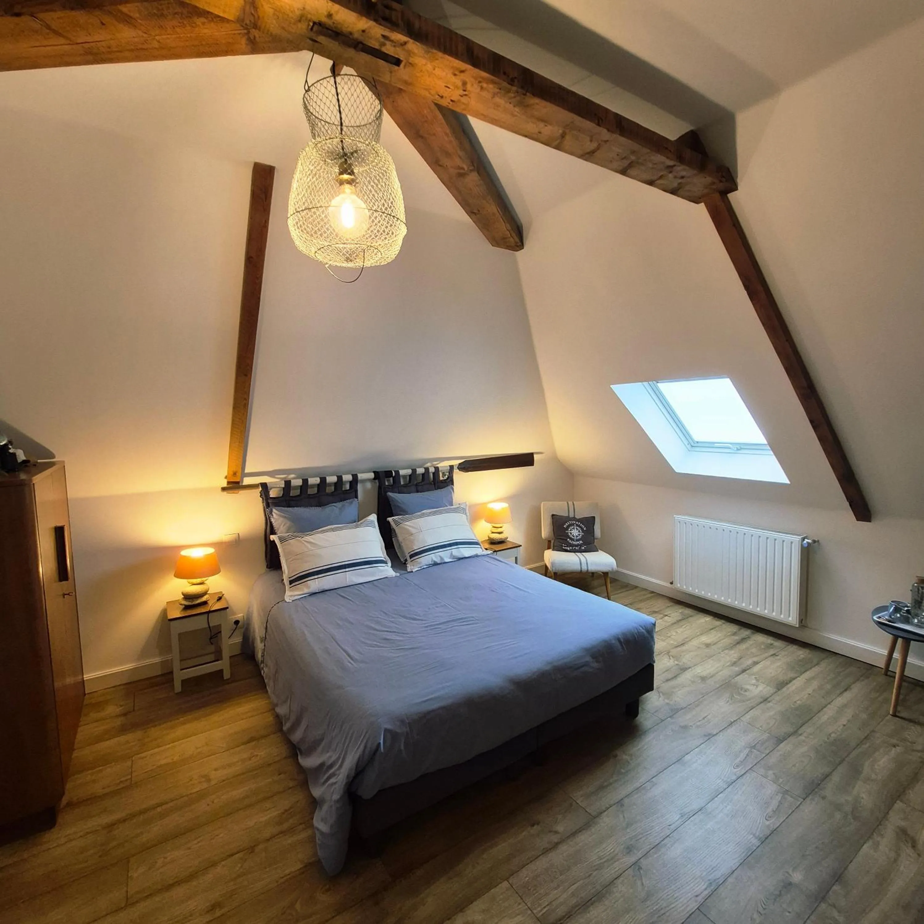 Photo of the whole room, Bed in Maison d’hôtes KERGIQUEL