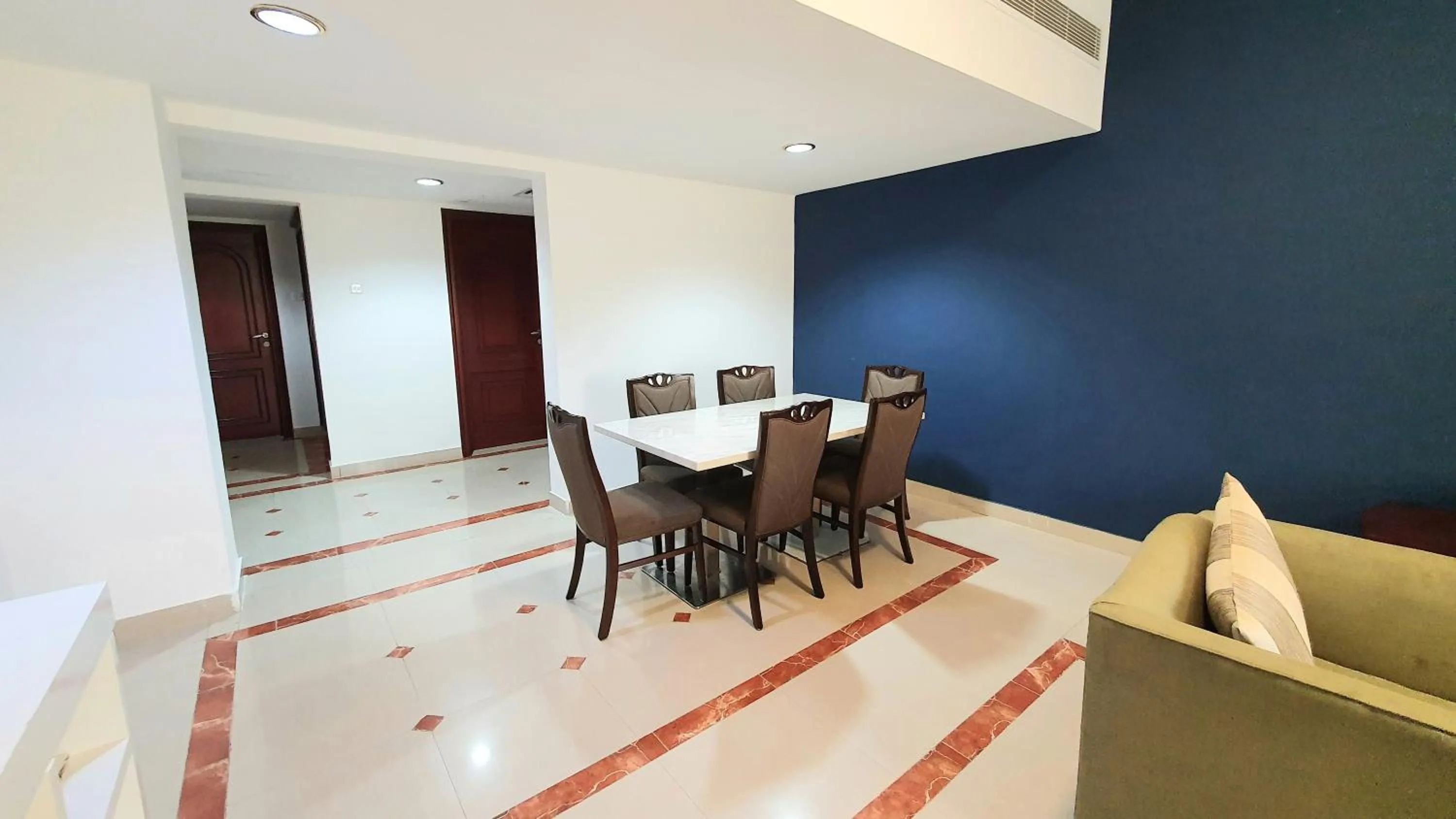 Living room in Muscat Oasis Residences