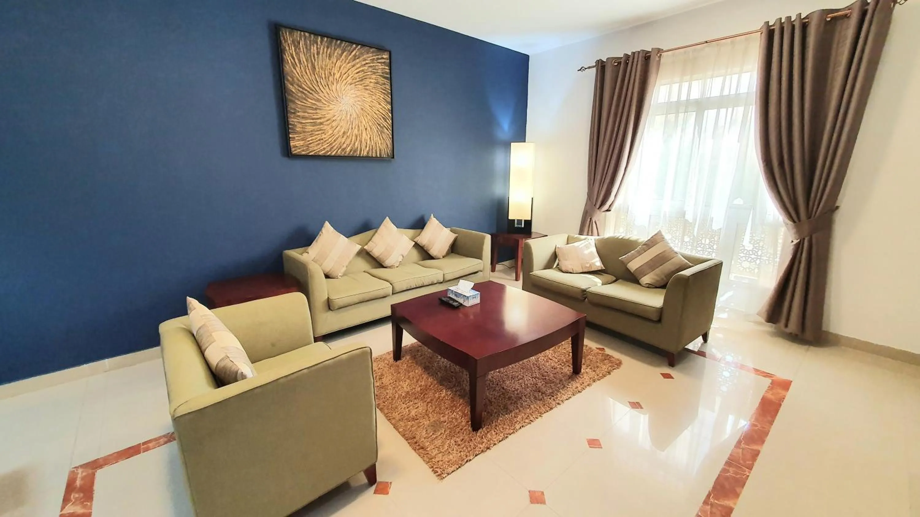 Living room in Muscat Oasis Residences