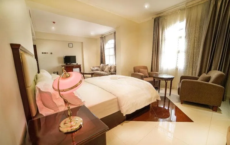 Photo of the whole room, Bed in City Hotel Salalah