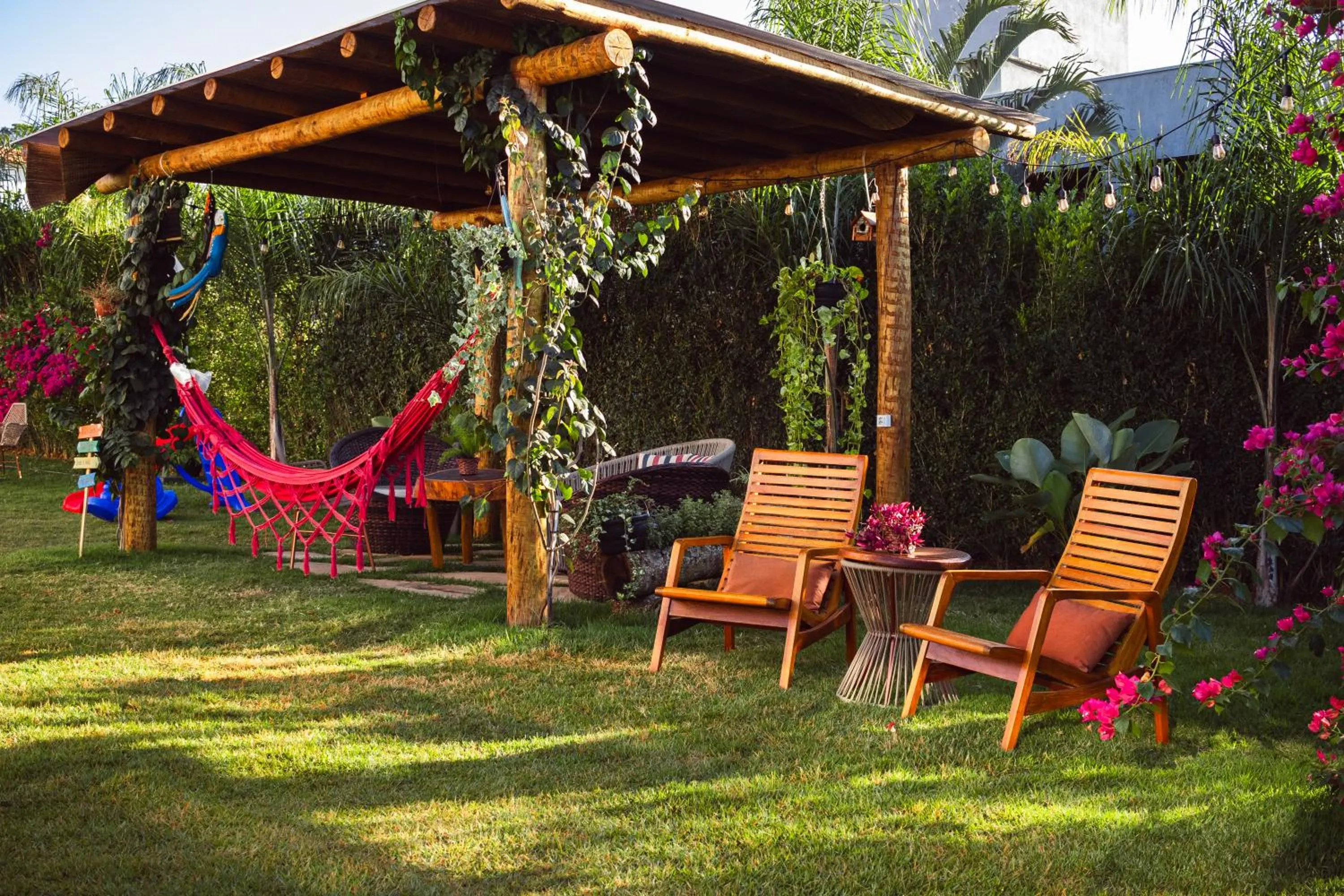 Garden in Pousada Viver Capitólio