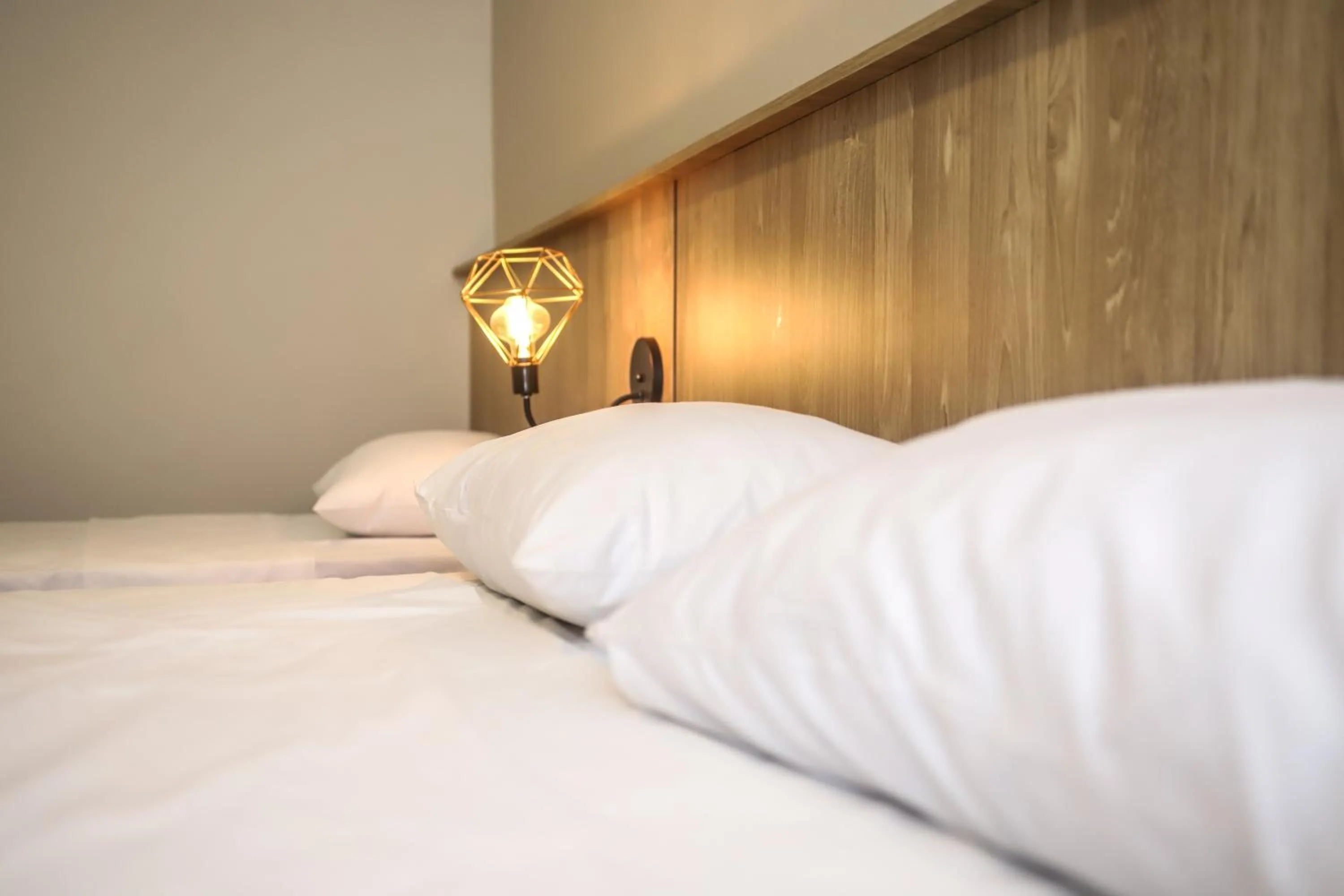 Bed in Pousada Viver Capitólio