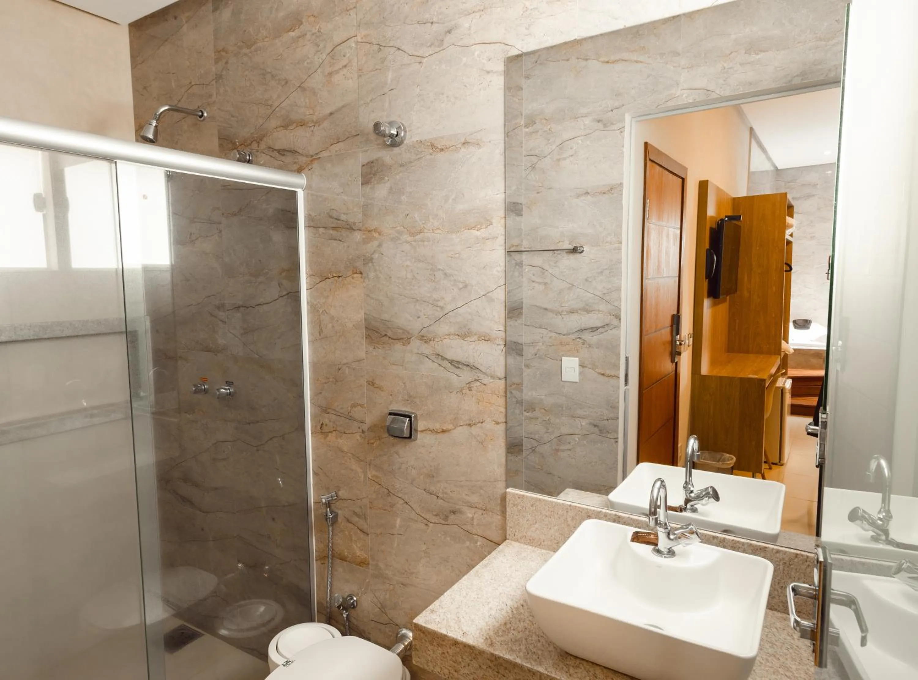 Bathroom in Pousada Viver Capitólio