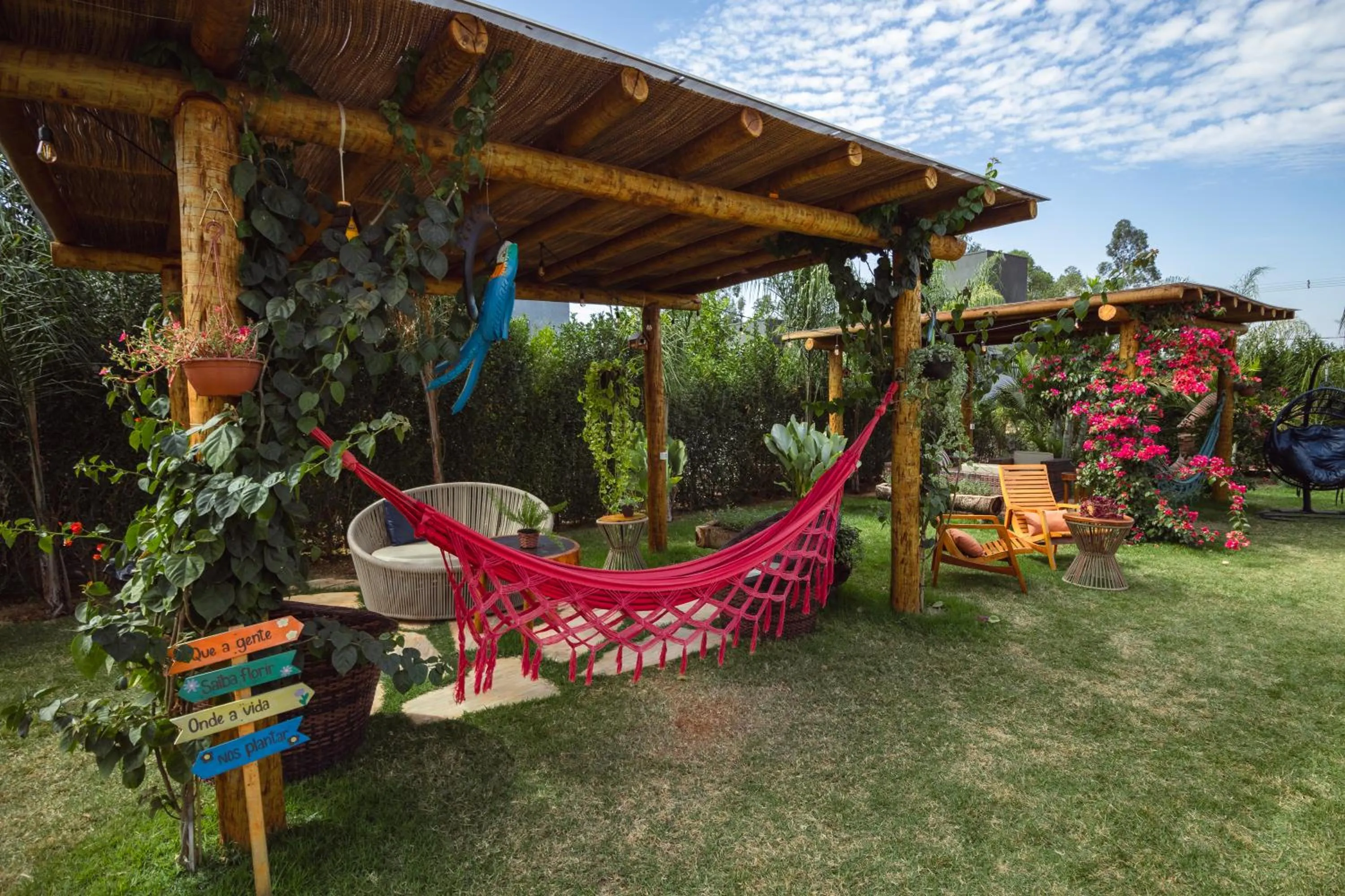 Garden in Pousada Viver Capitólio