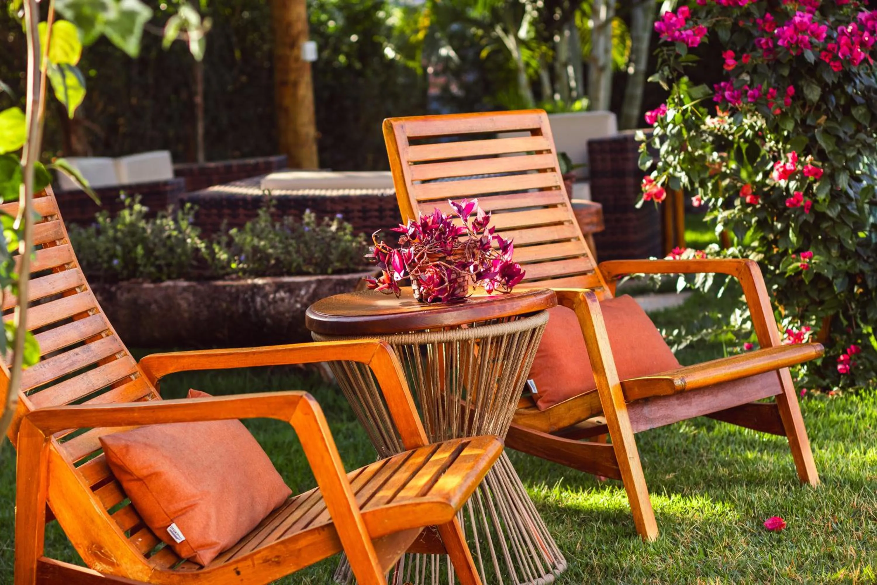 Garden in Pousada Viver Capitólio