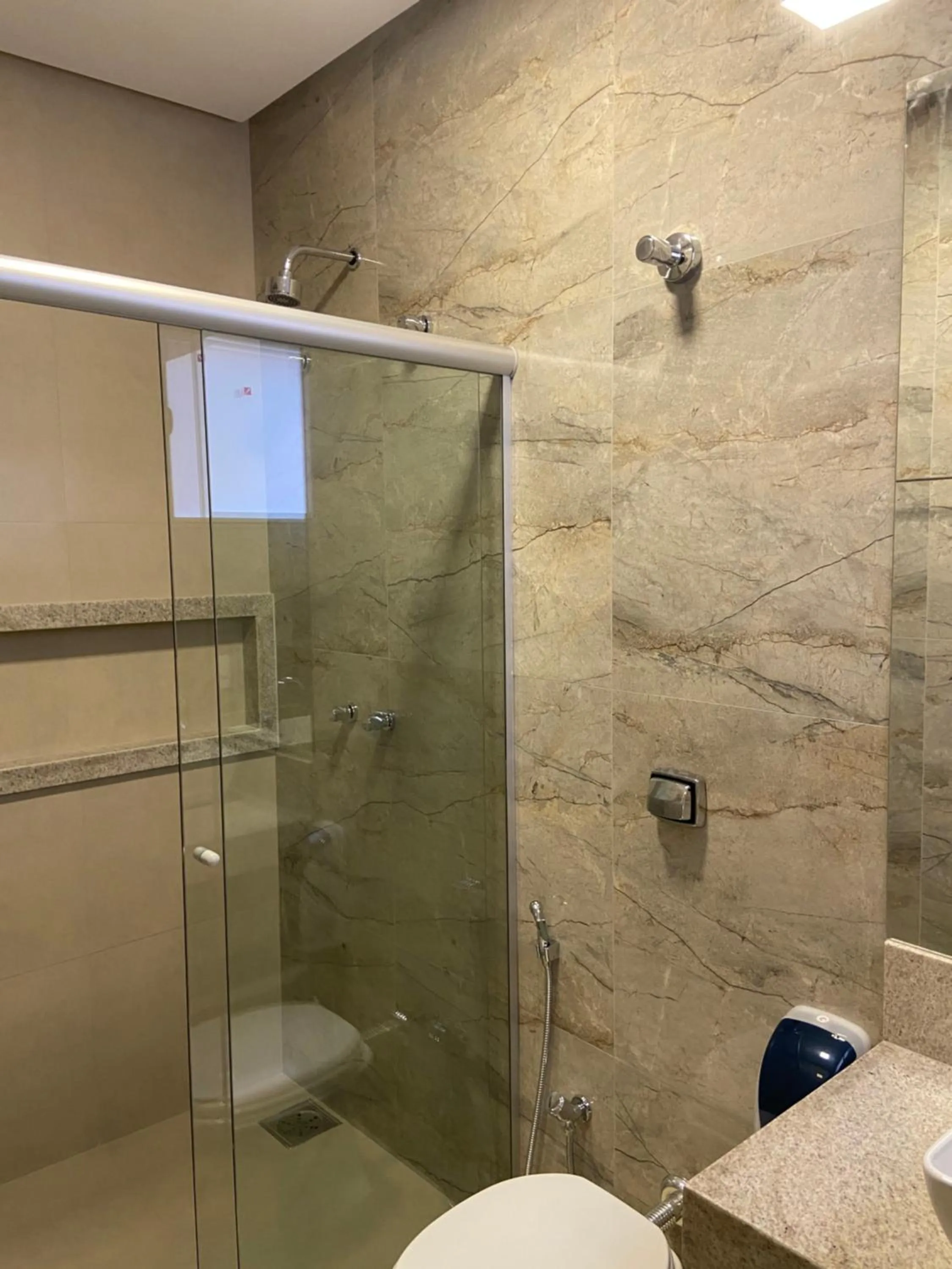 Toilet in Pousada Viver Capitólio