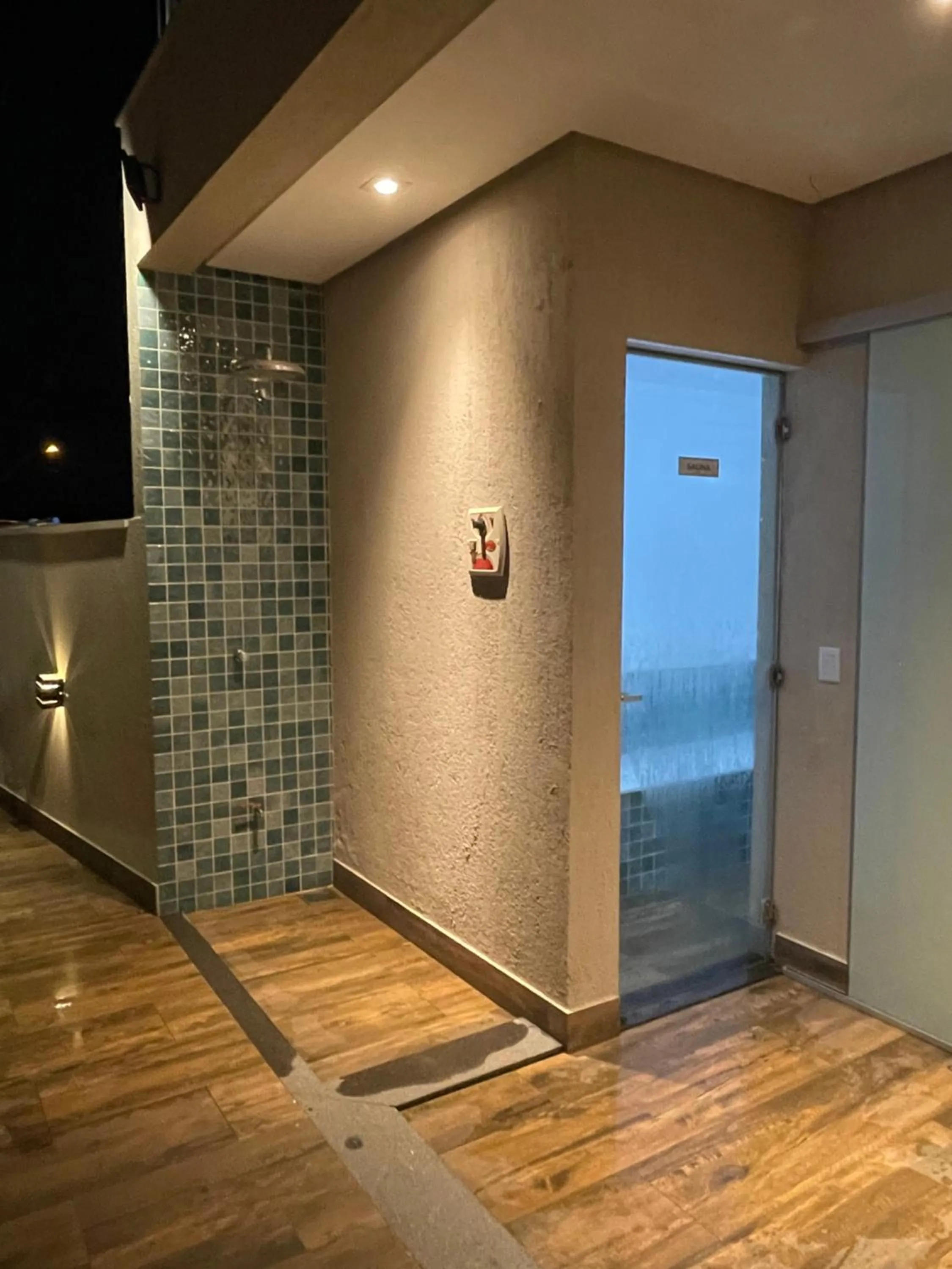 Steam room in Pousada Viver Capitólio