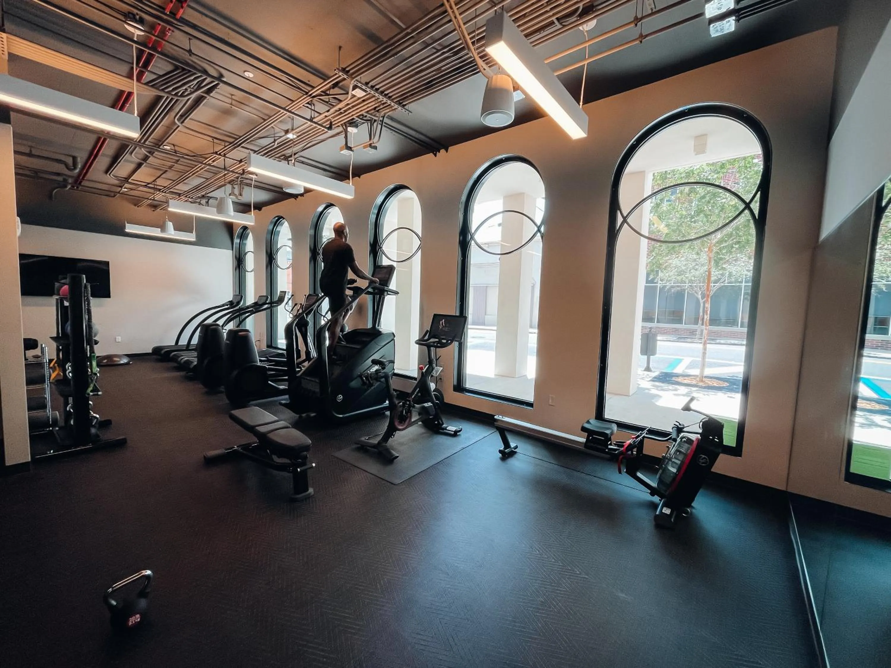 Fitness centre/facilities in Hotel Haya