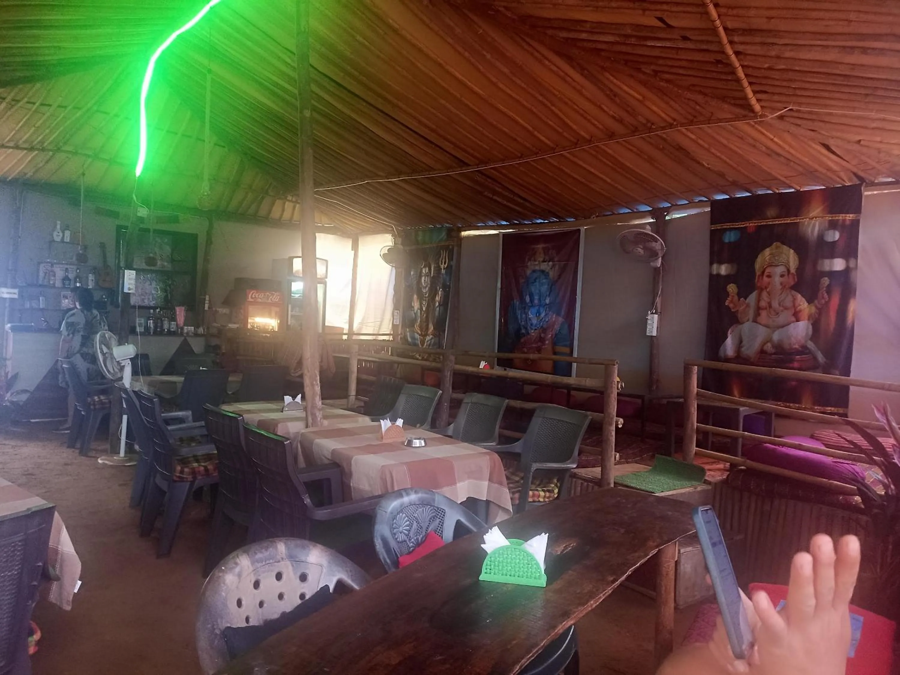 Restaurant/places to eat in God's Gift Guest House