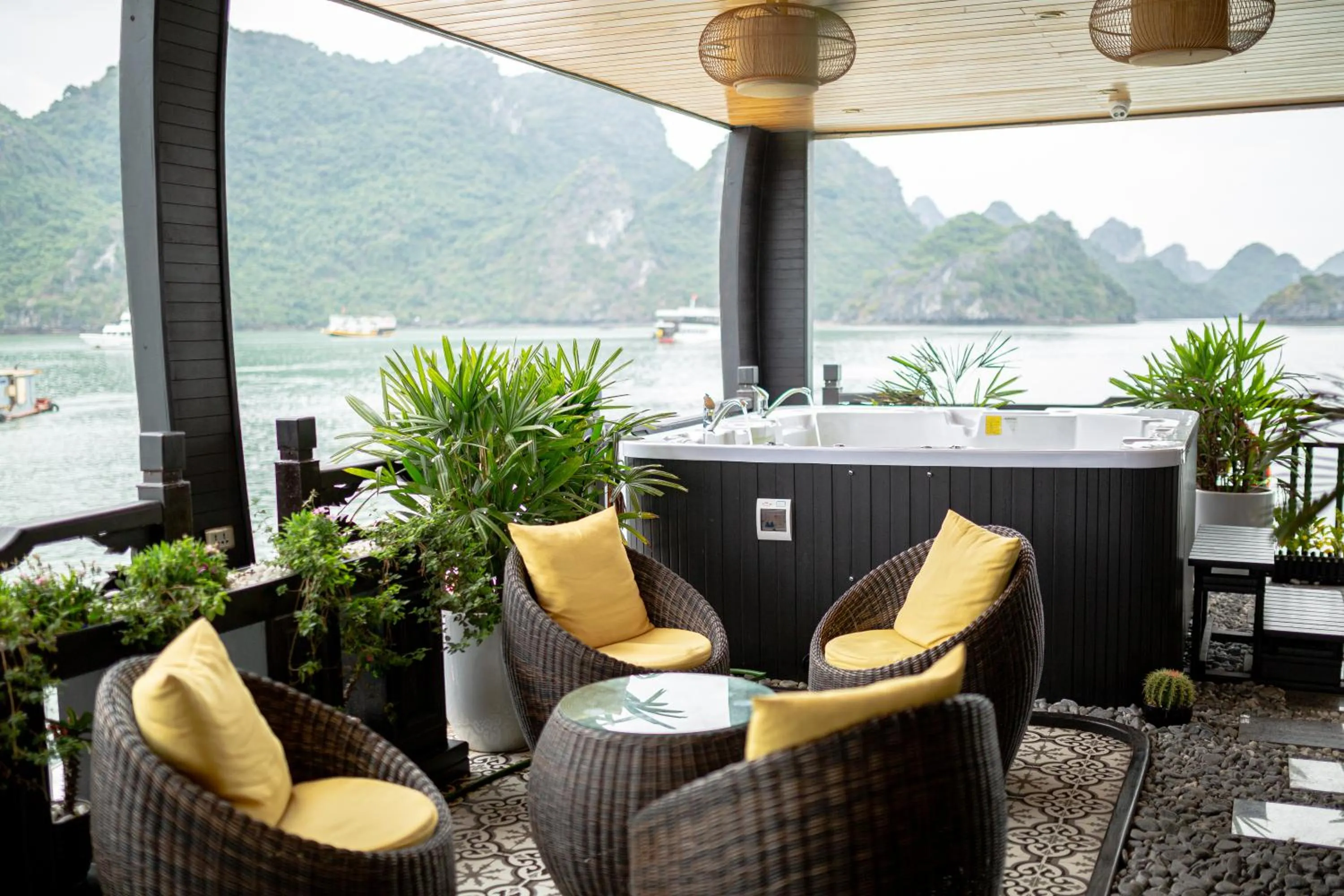 Area and facilities in La Regina Grand Cruise