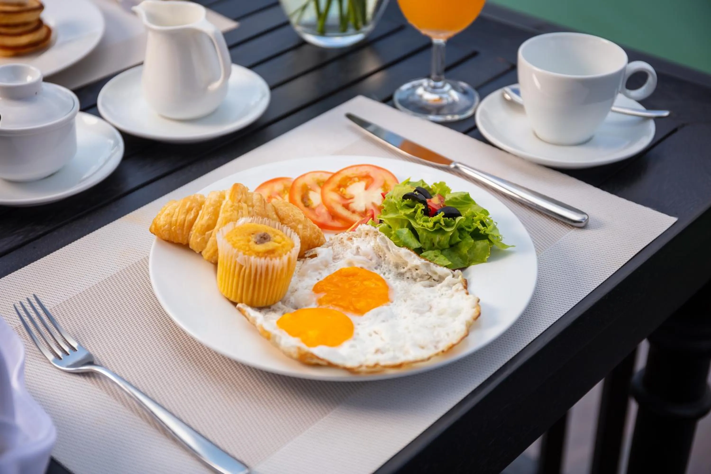 Breakfast in La Regina Grand Cruise