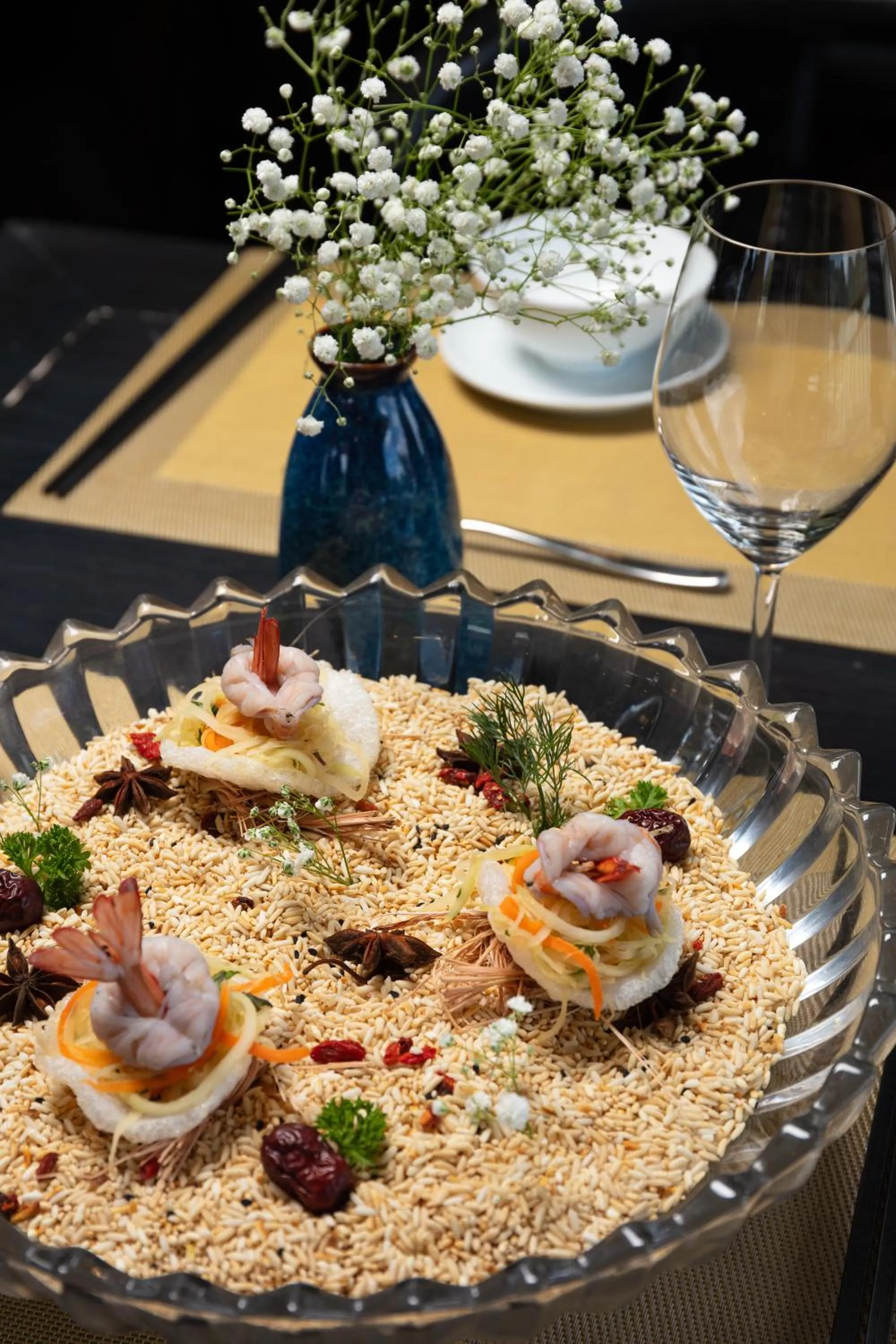 Food and drinks in La Regina Grand Cruise