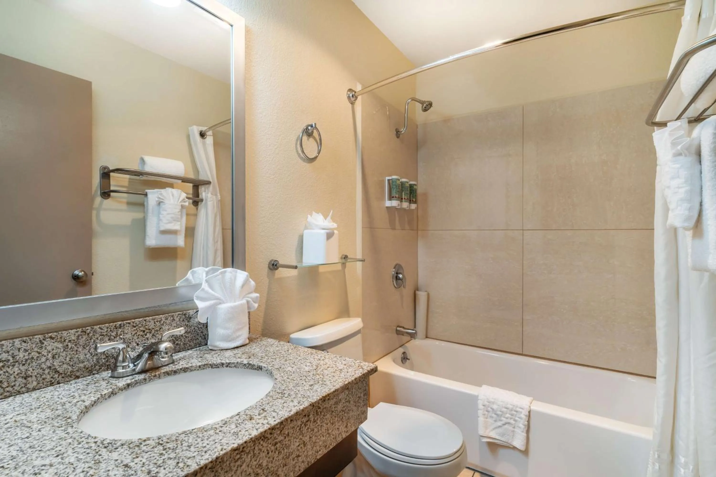 Bathroom in Best Western John Muir Inn