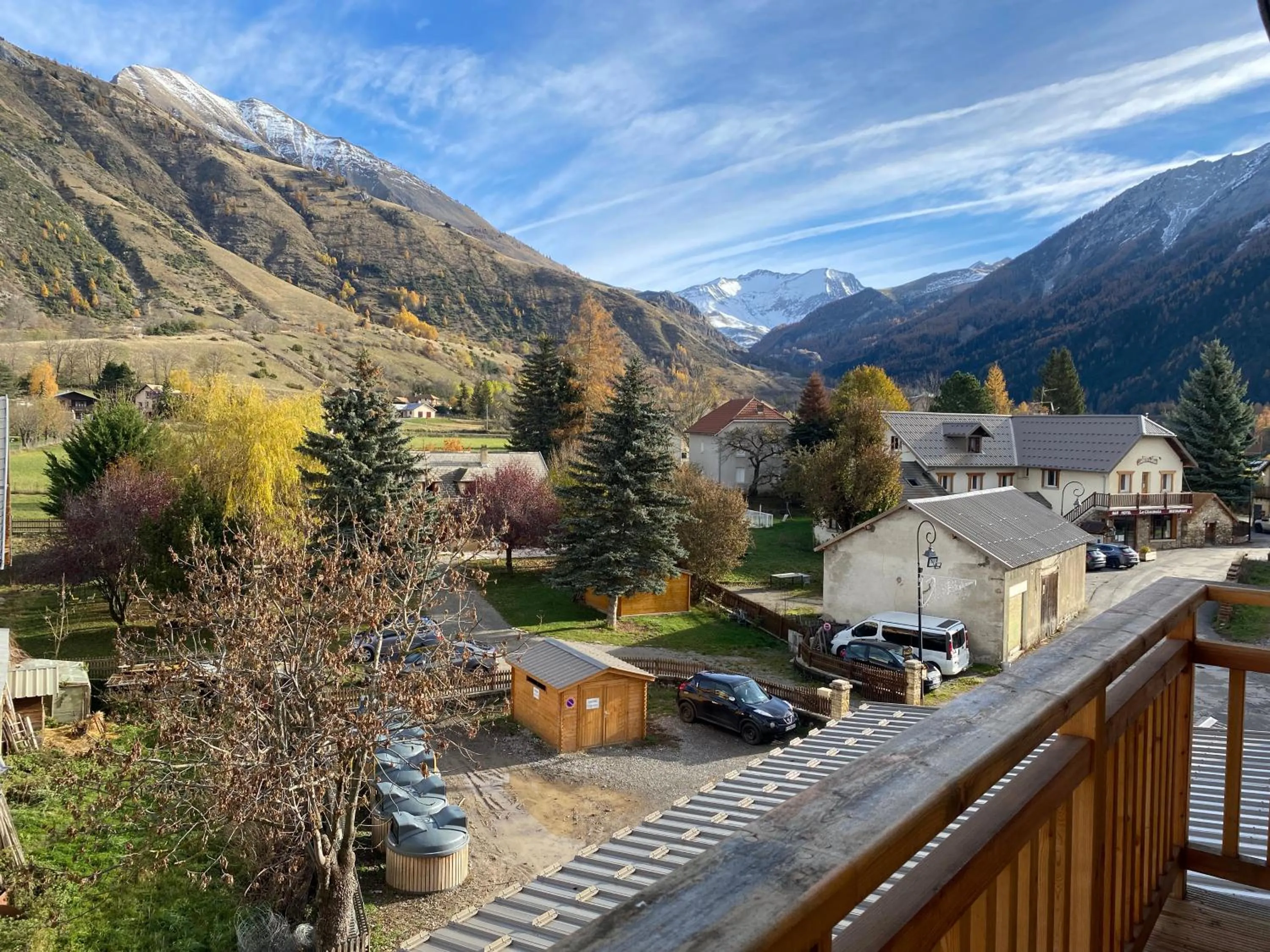 Mountain view in Logis Hôtel & Spa Les Autanes