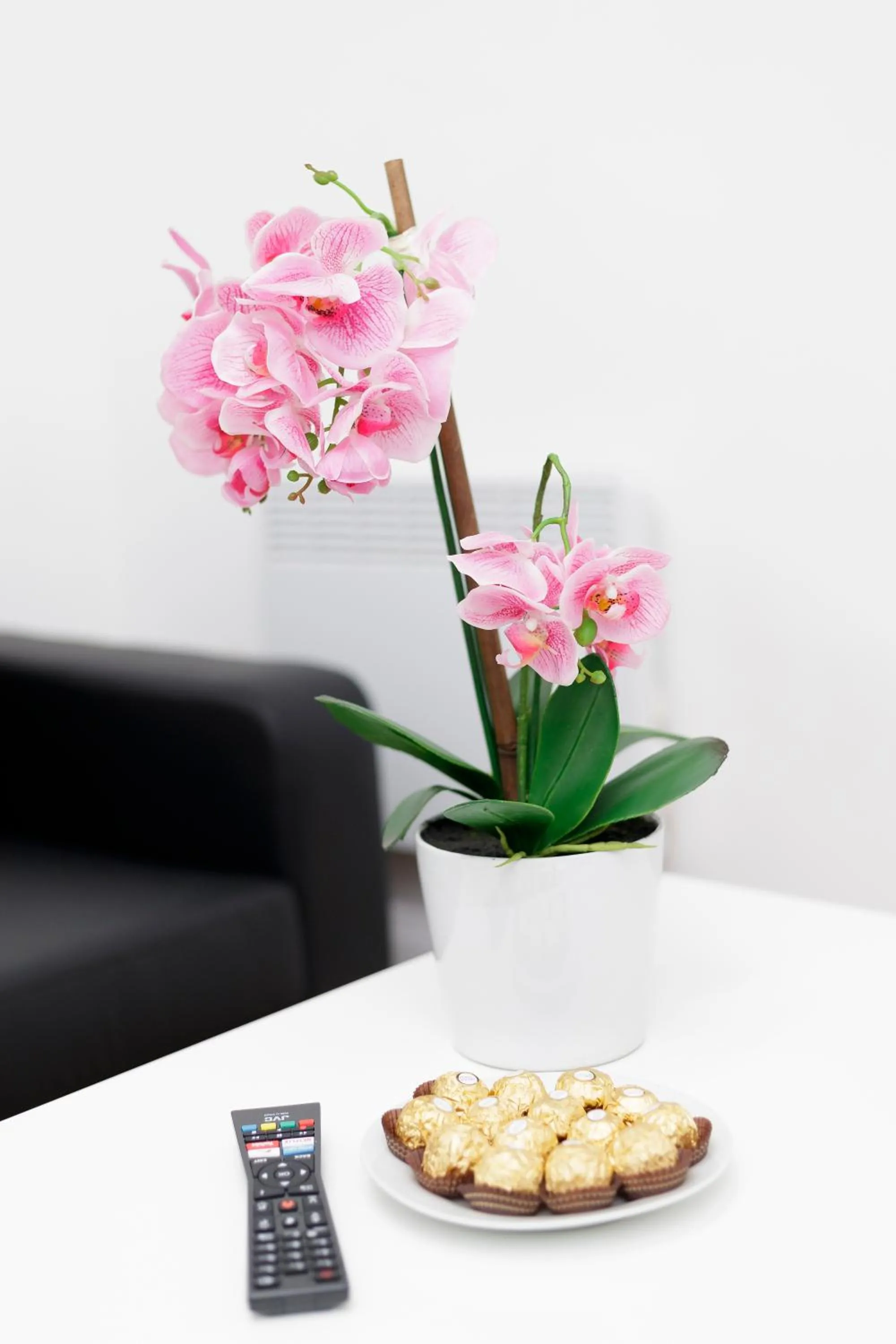 Living room in KIRKSTALL SERVICED APARTMENTS LEEDS