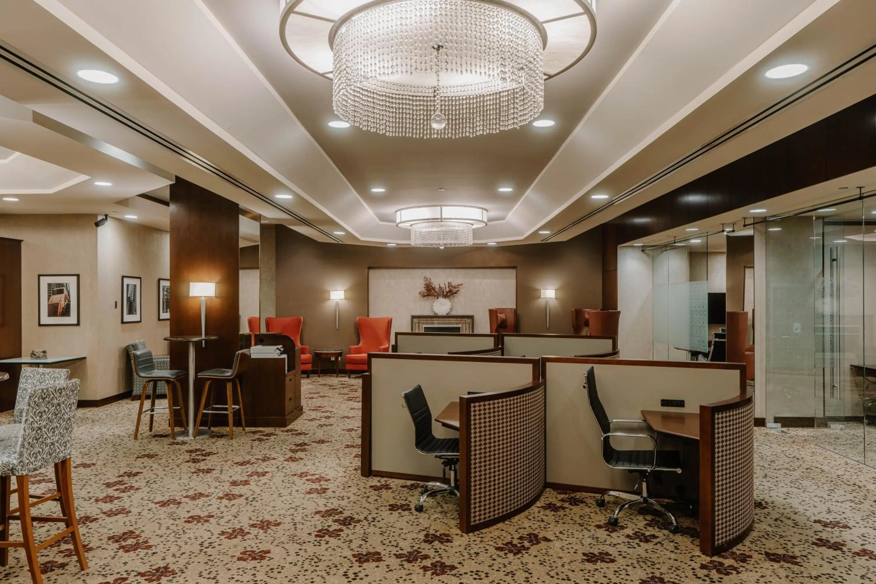 Lobby or reception in Central Loop Hotel