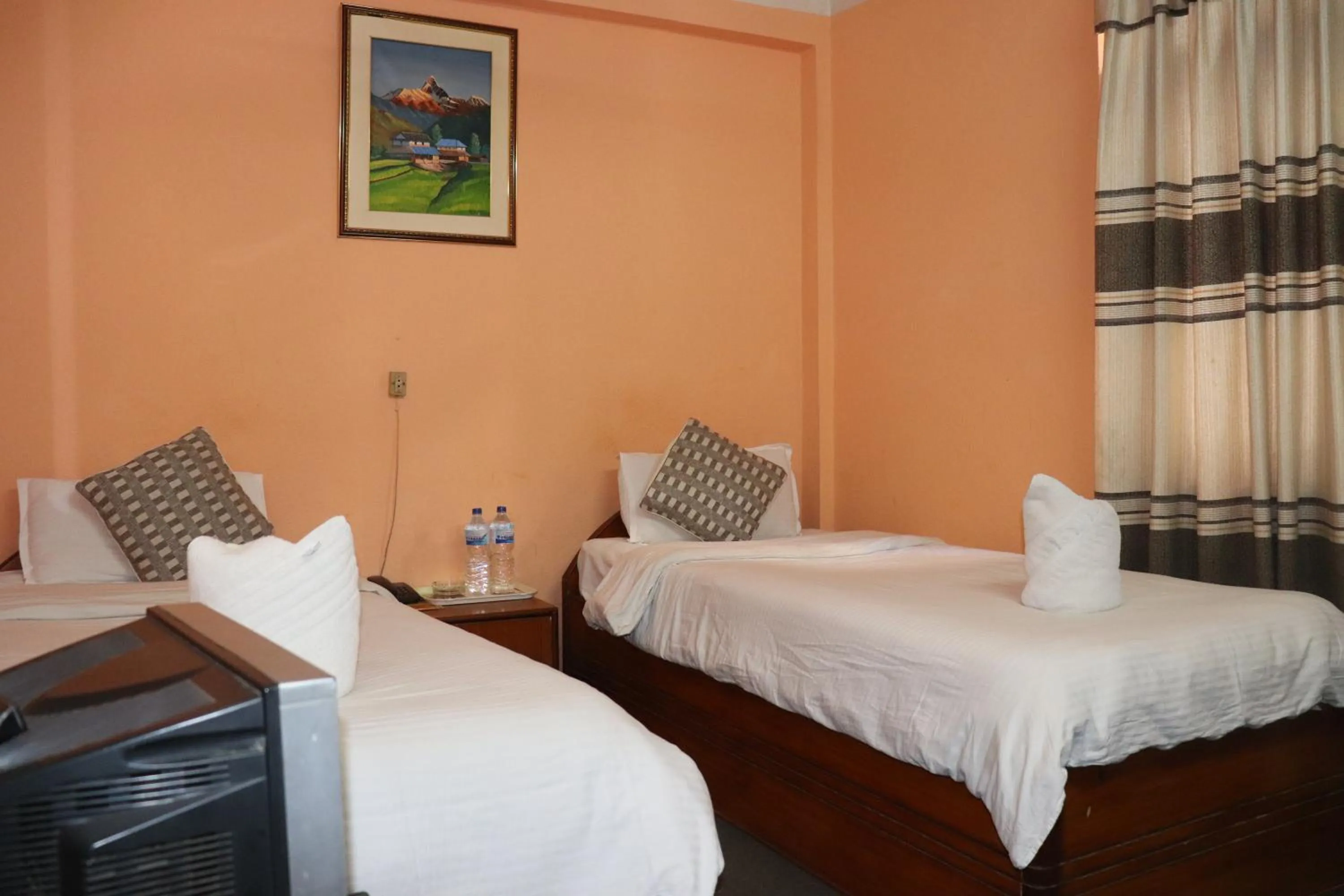 Bed in Hotel Hana Pvt.Ltd