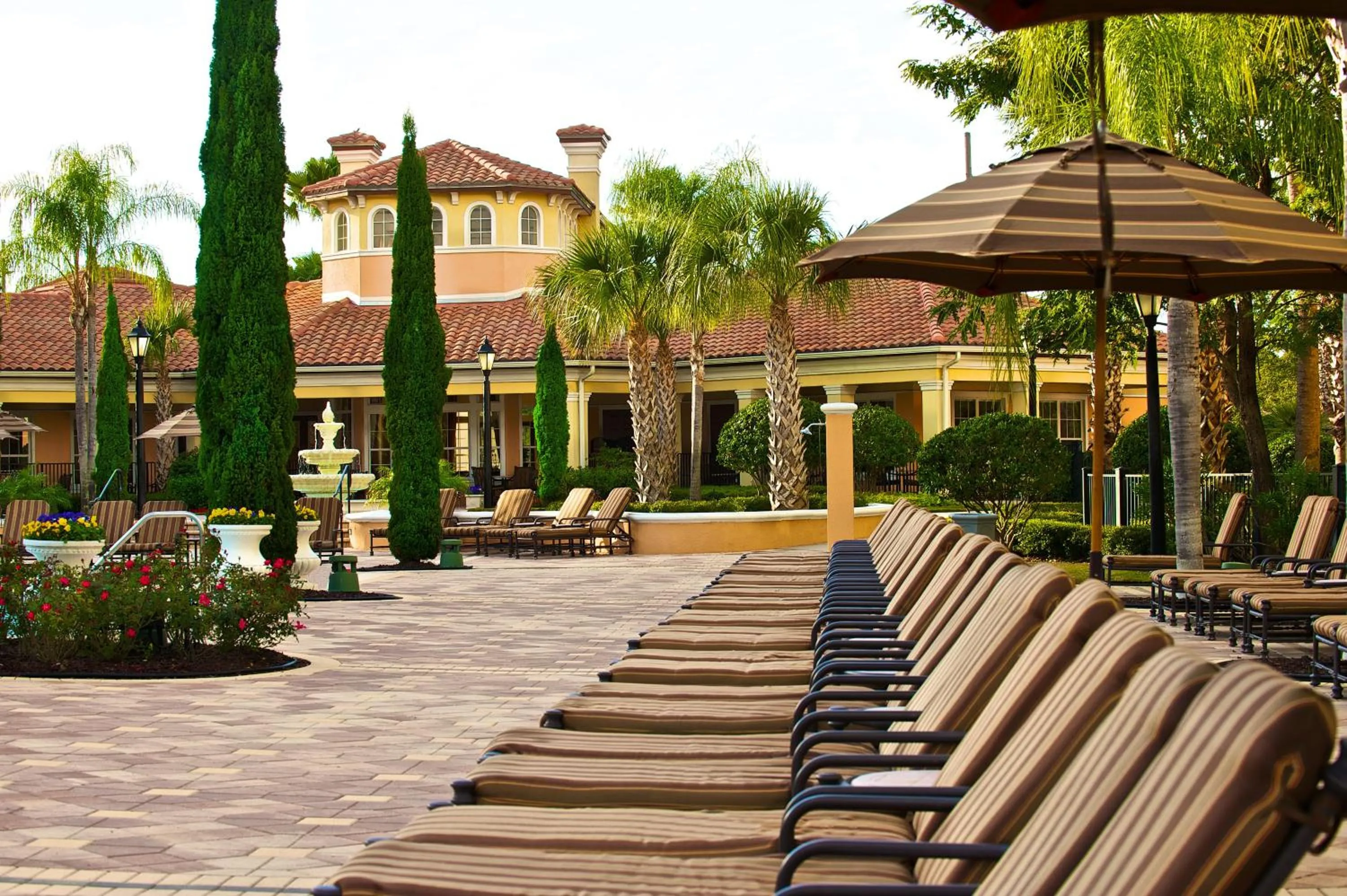 Patio in WorldQuest Orlando Resort