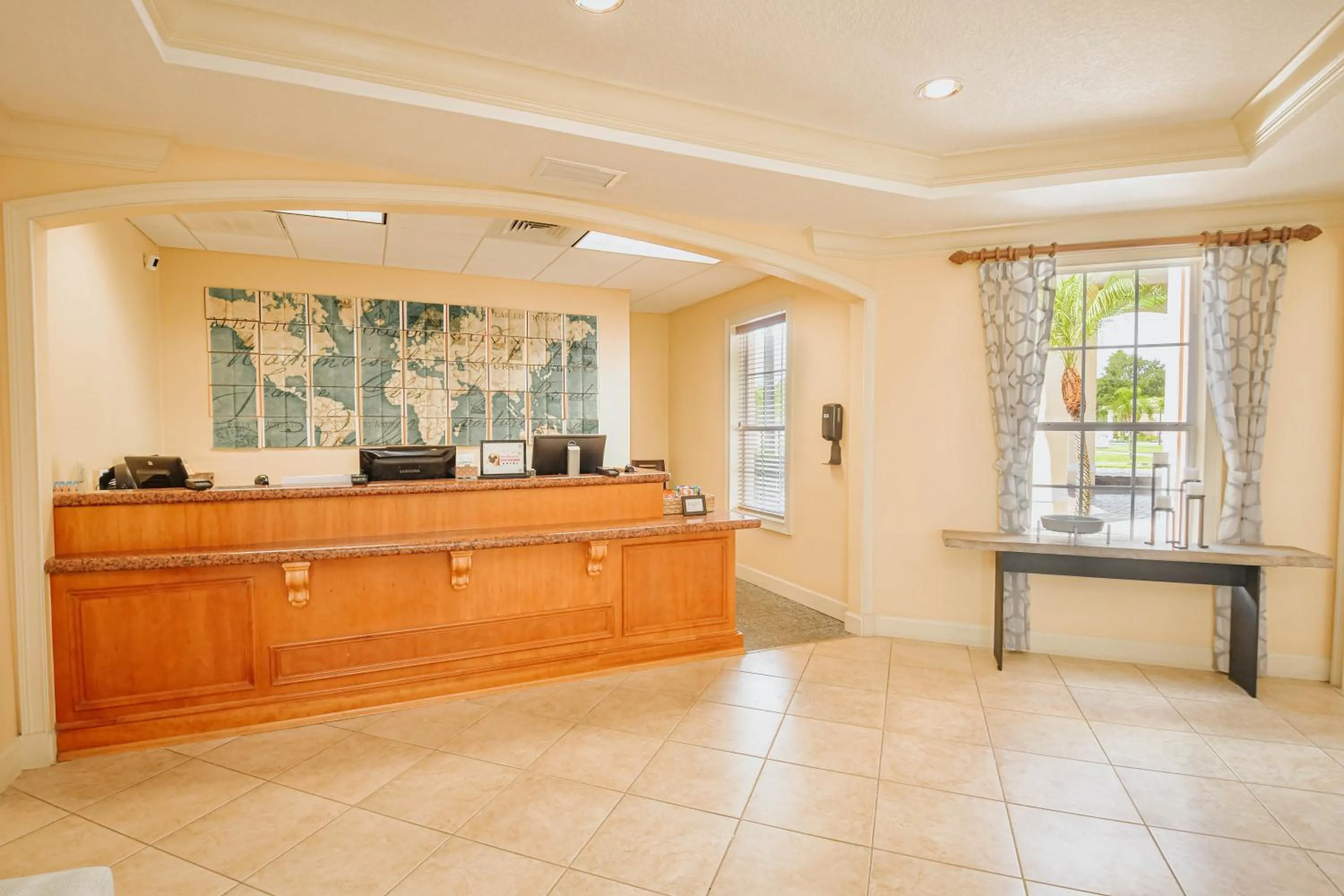 Lobby or reception in WorldQuest Orlando Resort